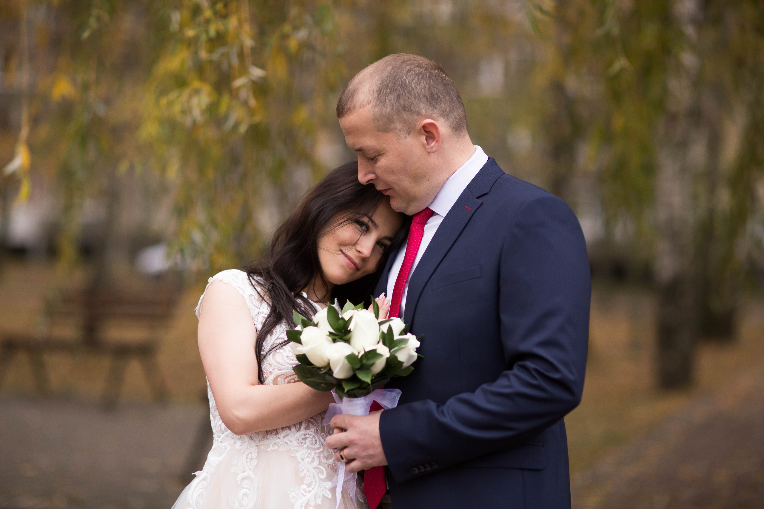 Игорь и Катя, свадебный день. Фотограф Десногорск Михаил Давыдов Акварель