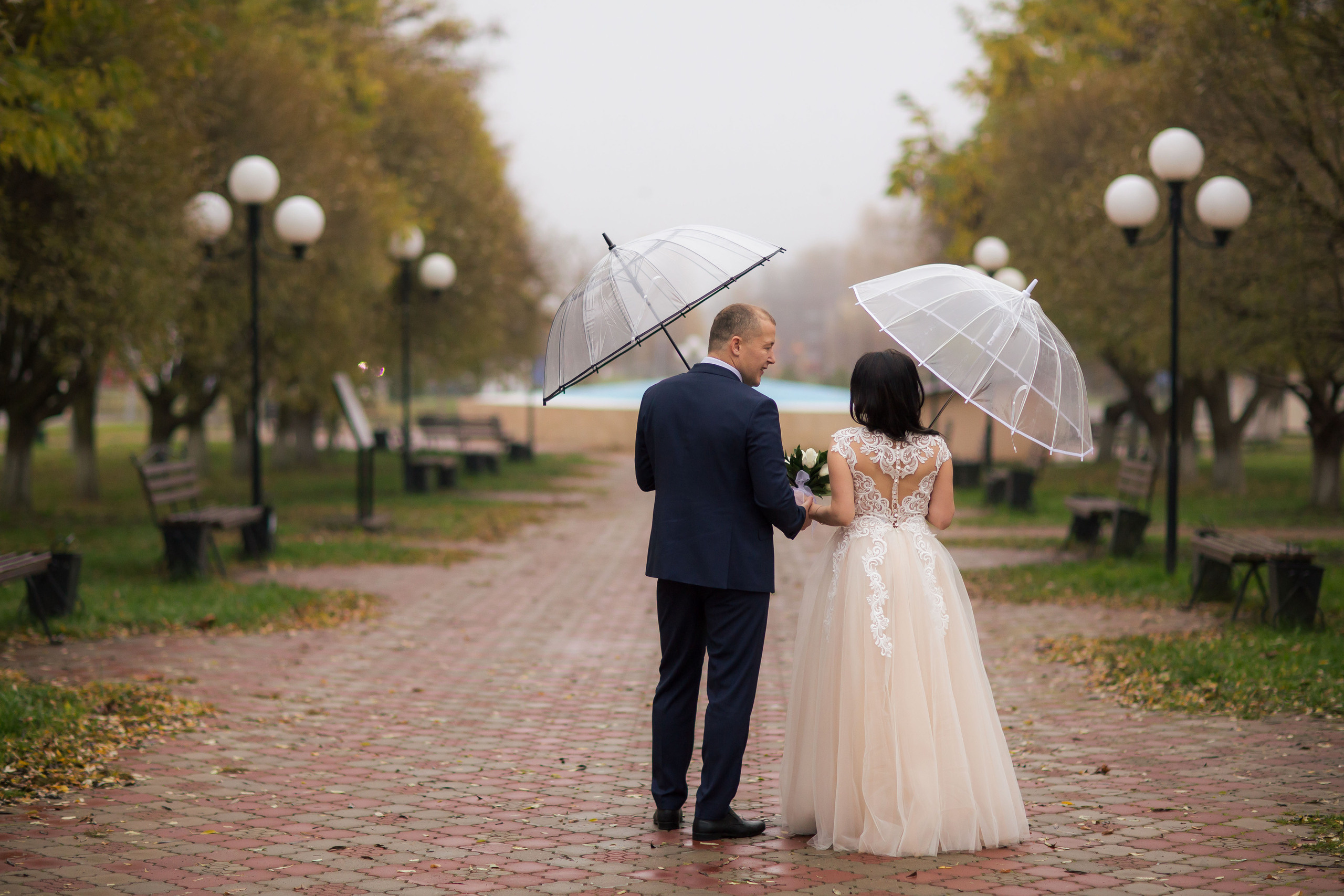 Игорь и Катя, свадебный день. Фотограф Десногорск Михаил Давыдов Акварель