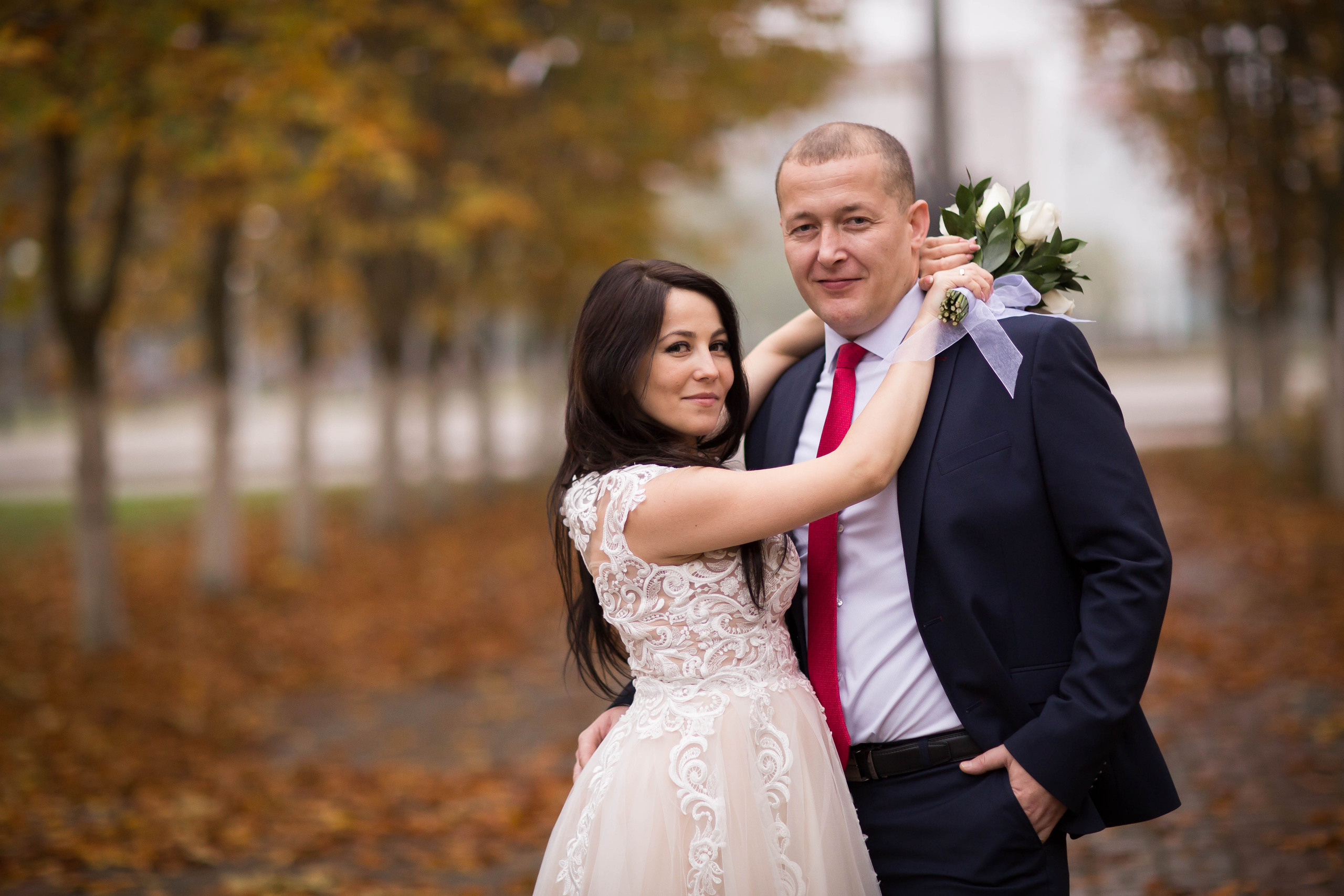 Игорь и Катя, свадебный день. Фотограф Десногорск Михаил Давыдов Акварель