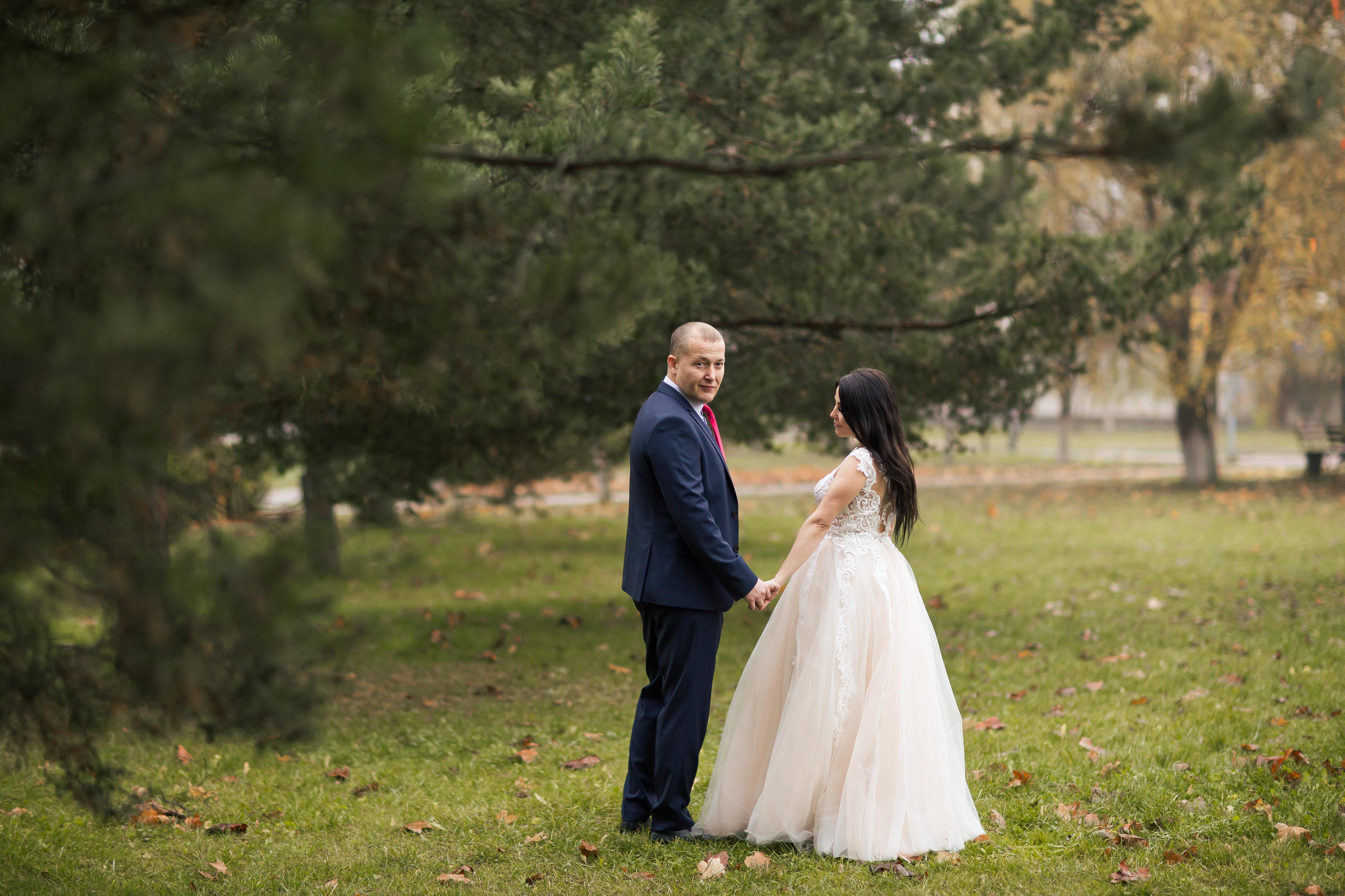 Игорь и Катя, свадебный день. Фотограф Десногорск Михаил Давыдов Акварель