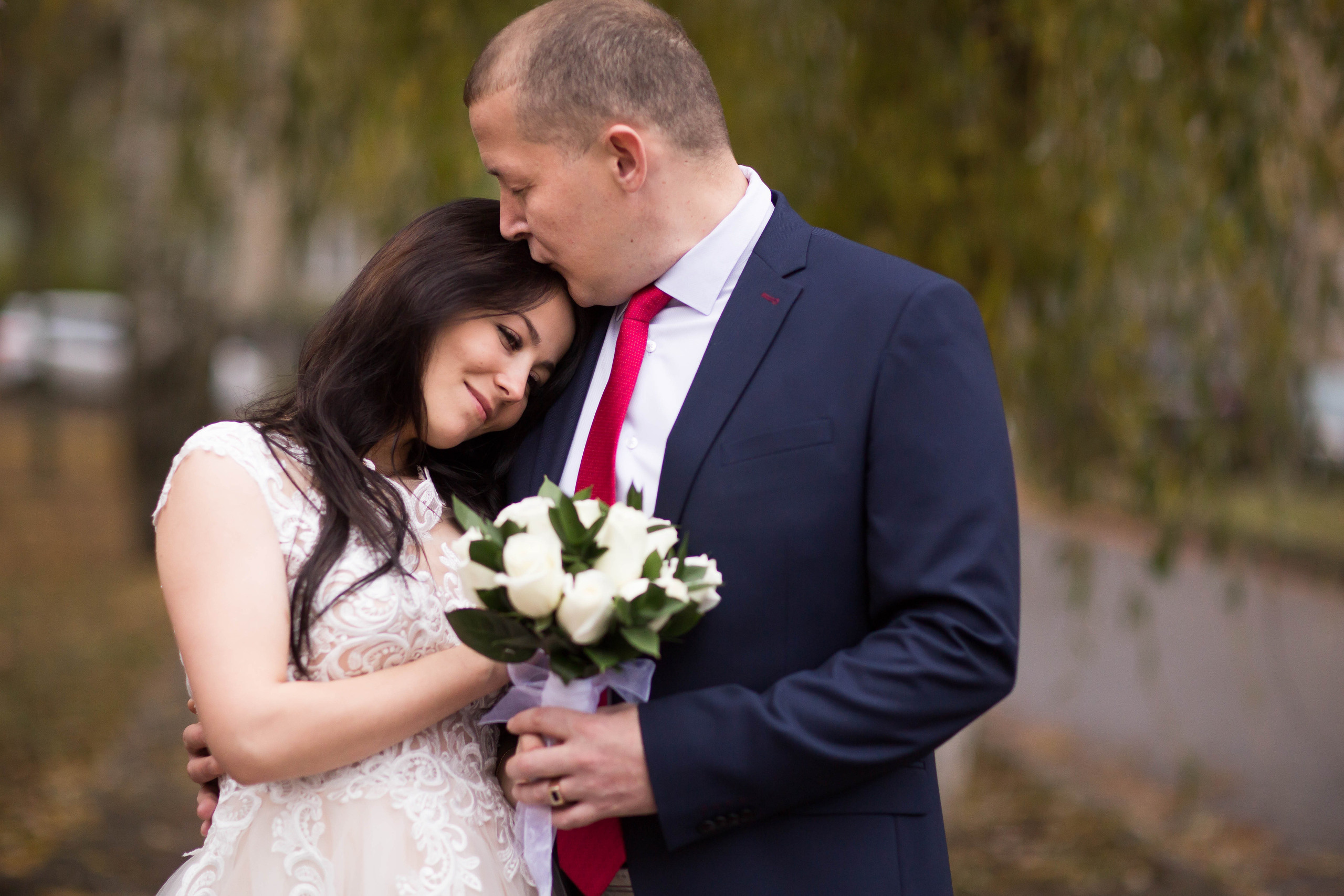 Игорь и Катя, свадебный день. Фотограф Десногорск Михаил Давыдов Акварель