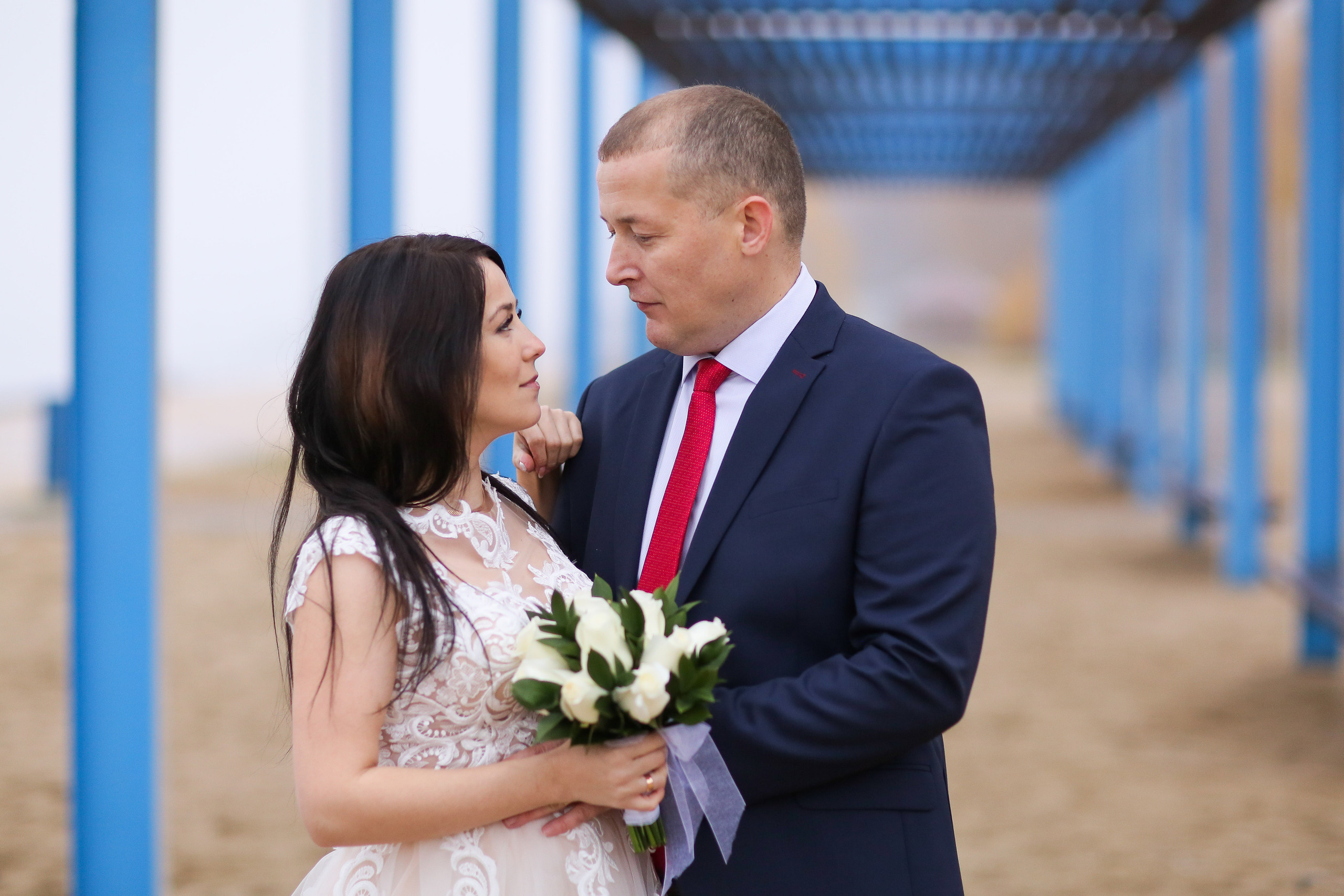 Игорь и Катя, свадебный день. Фотограф Десногорск Михаил Давыдов Акварель