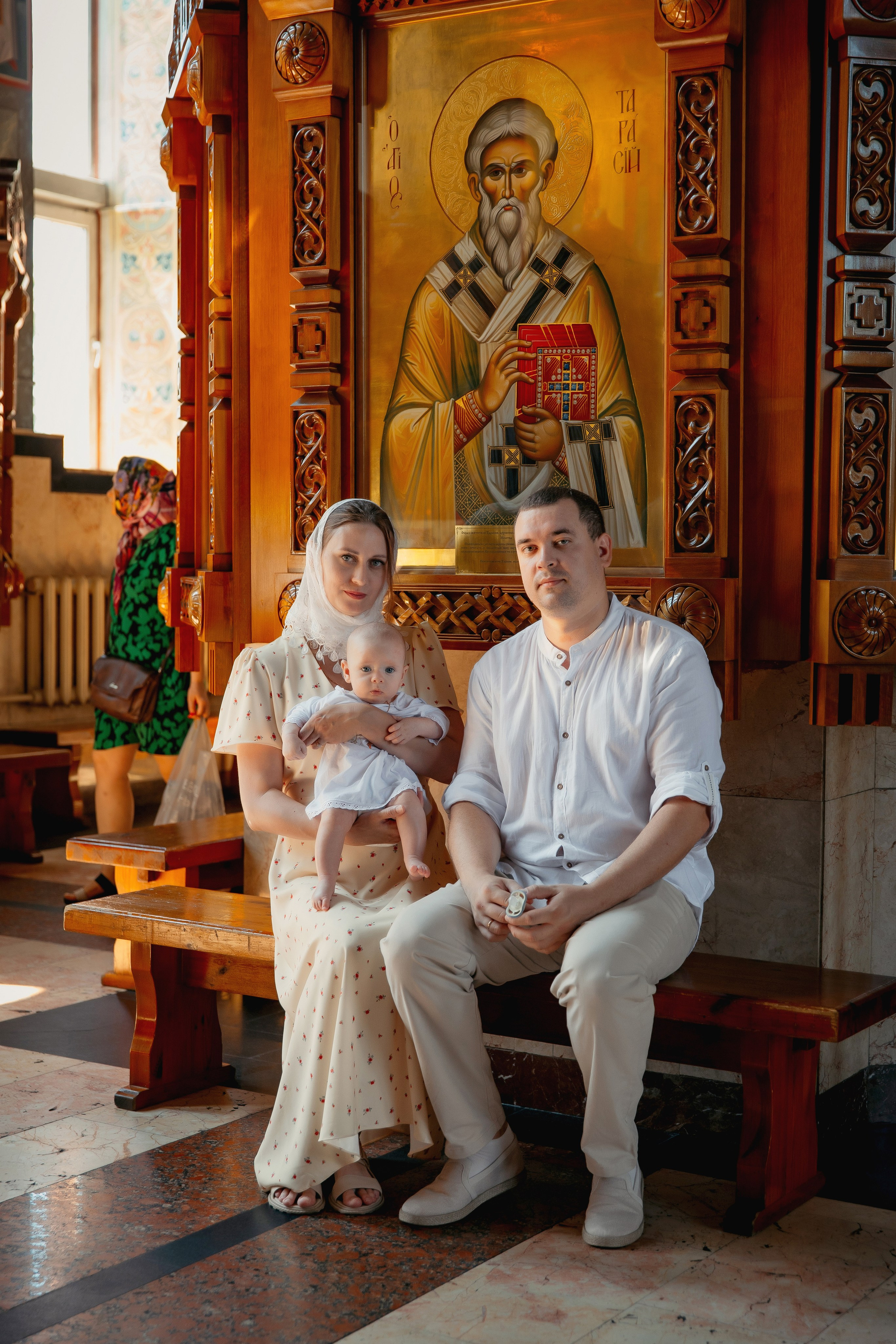 Таинство Крещения Михаила. Свадебный и Семейный Фотограф в Краснодаре