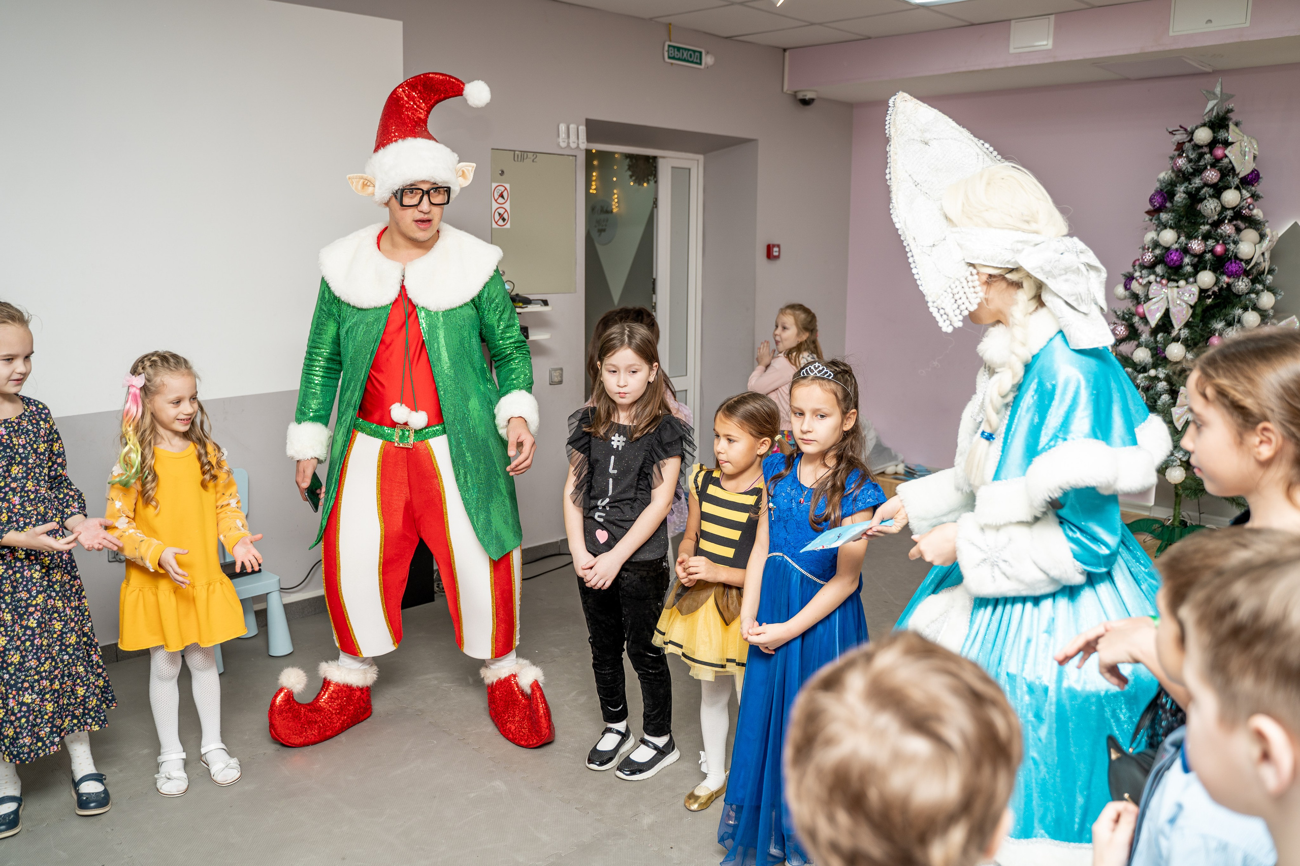 1 гимназия Новогодний утренник. Свадебный и репортажный фотограф в Уфе| Осетрова Ольга