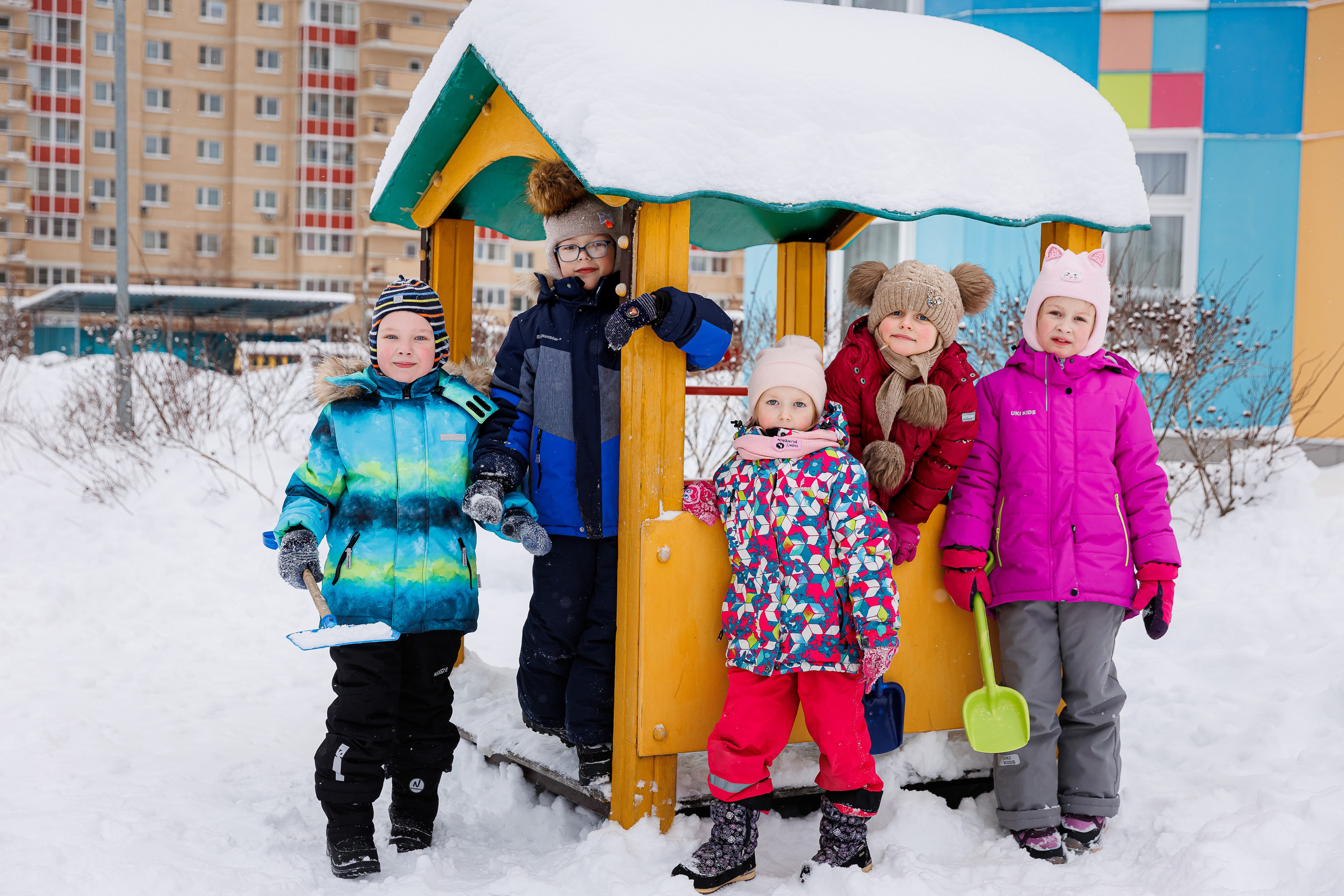 День в саду. Семейный и детский фотограф Комина Елена, Власиха, Одинцово
