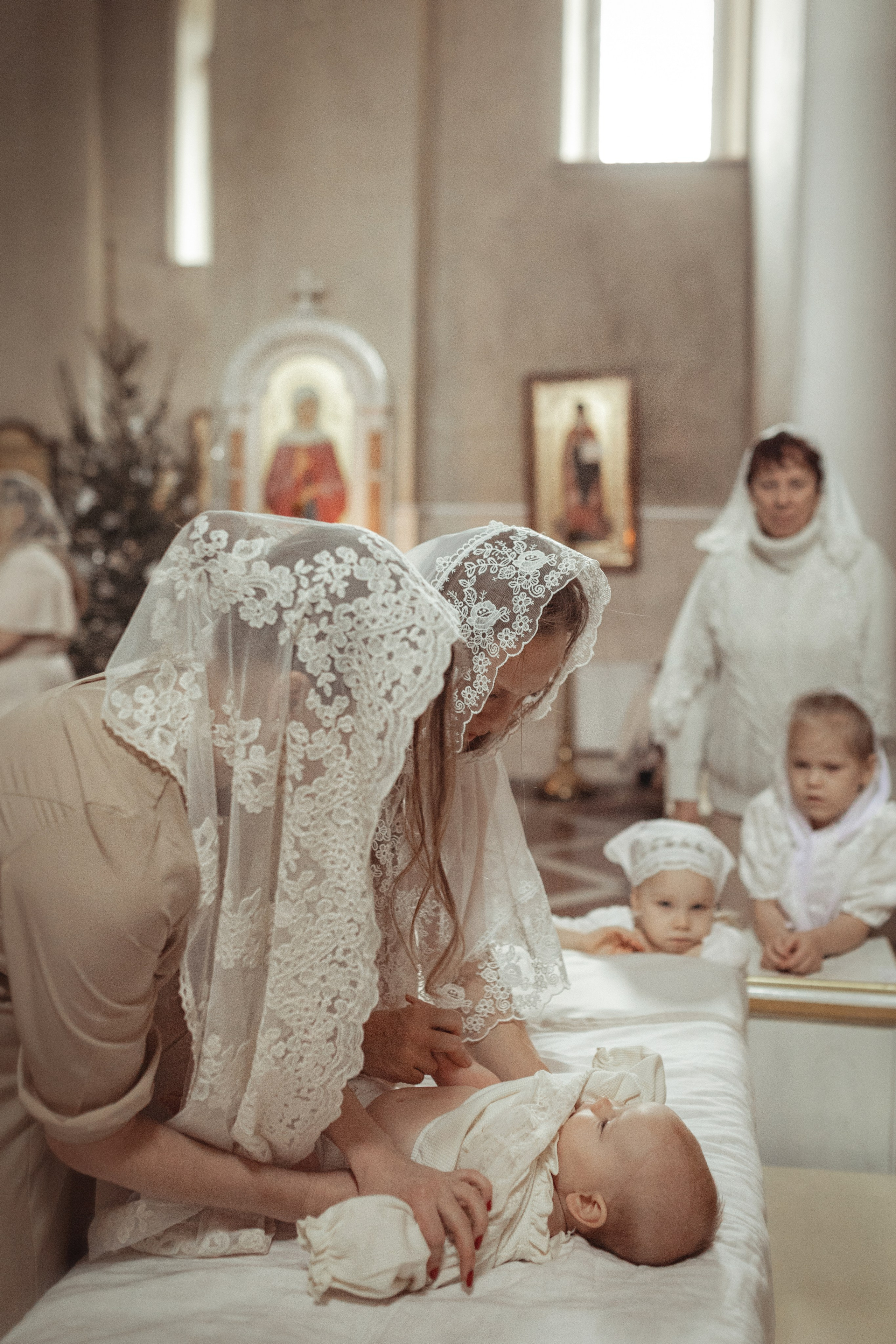 Таинство Крещение Ксении. Храм Александра Невского. Славянск н/К. Фотограф на Крещение и Венчание Краснодарский край — Гранкина Юлия