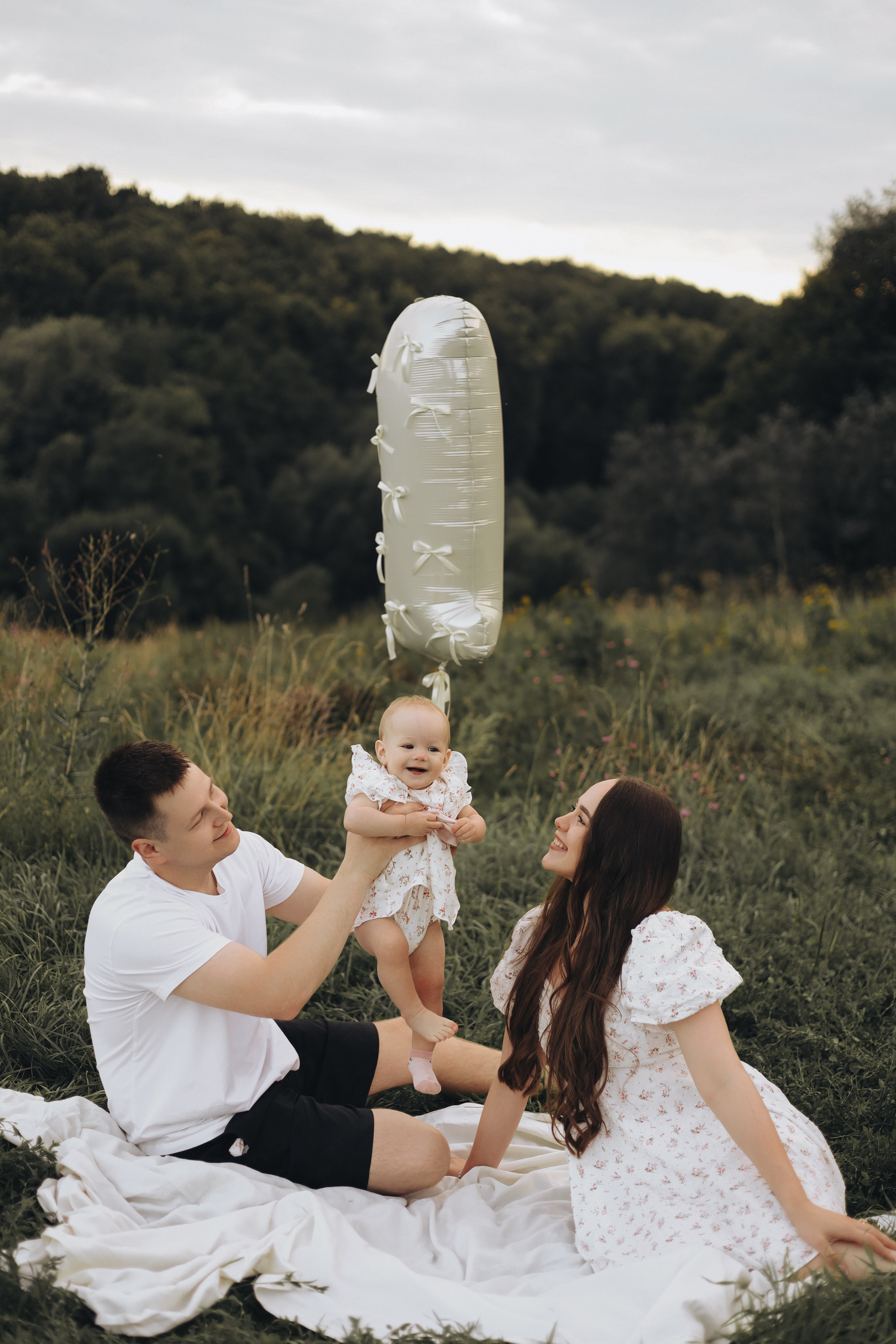 Лере 1 годик. Диана Чечель. Свадебный и портретный фотограф в Москве