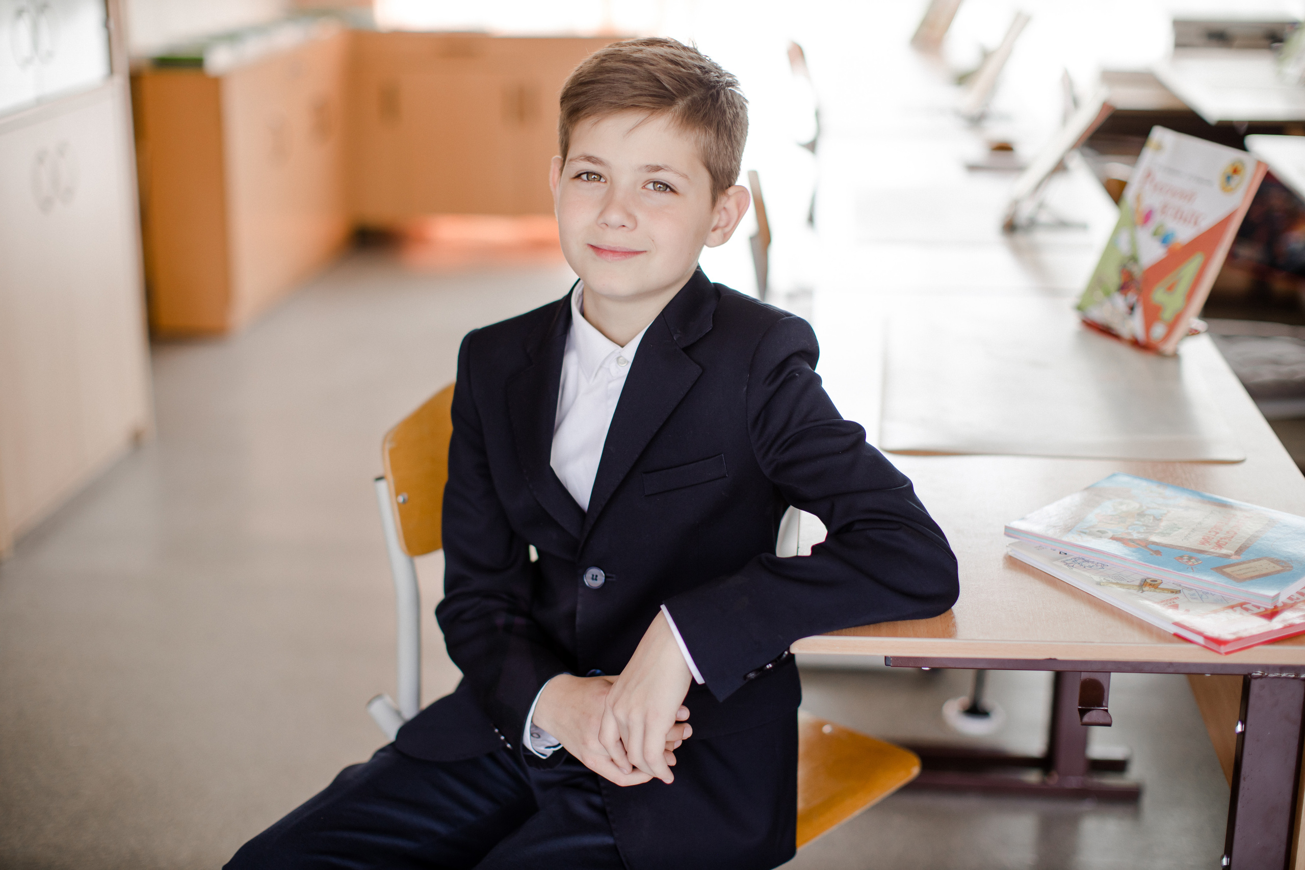 Школа 4 класс. Семейный и детский фотограф в Москве Кузьмина Мария