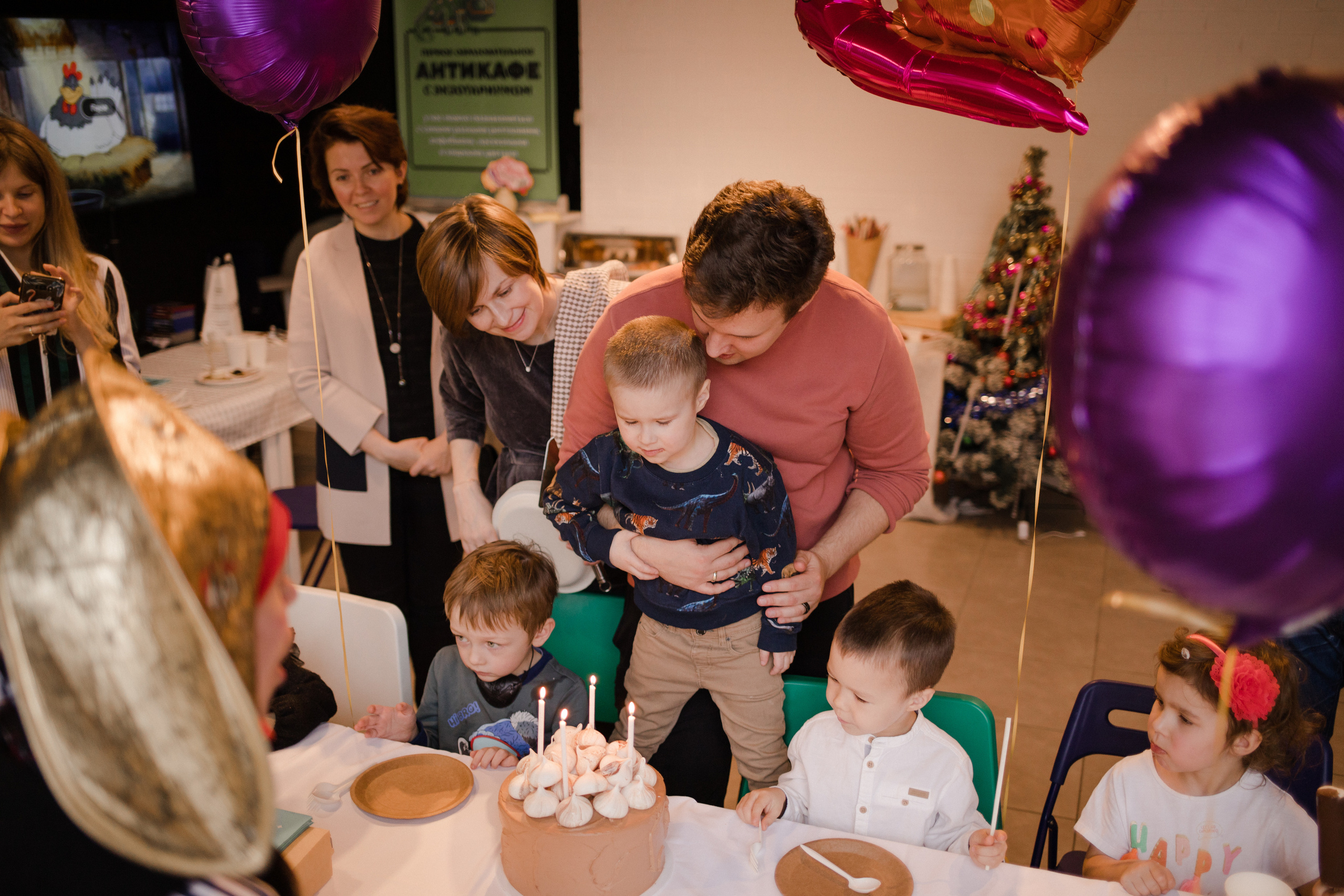 День рождения. Семейный и детский фотограф в Москве Кузьмина Мария