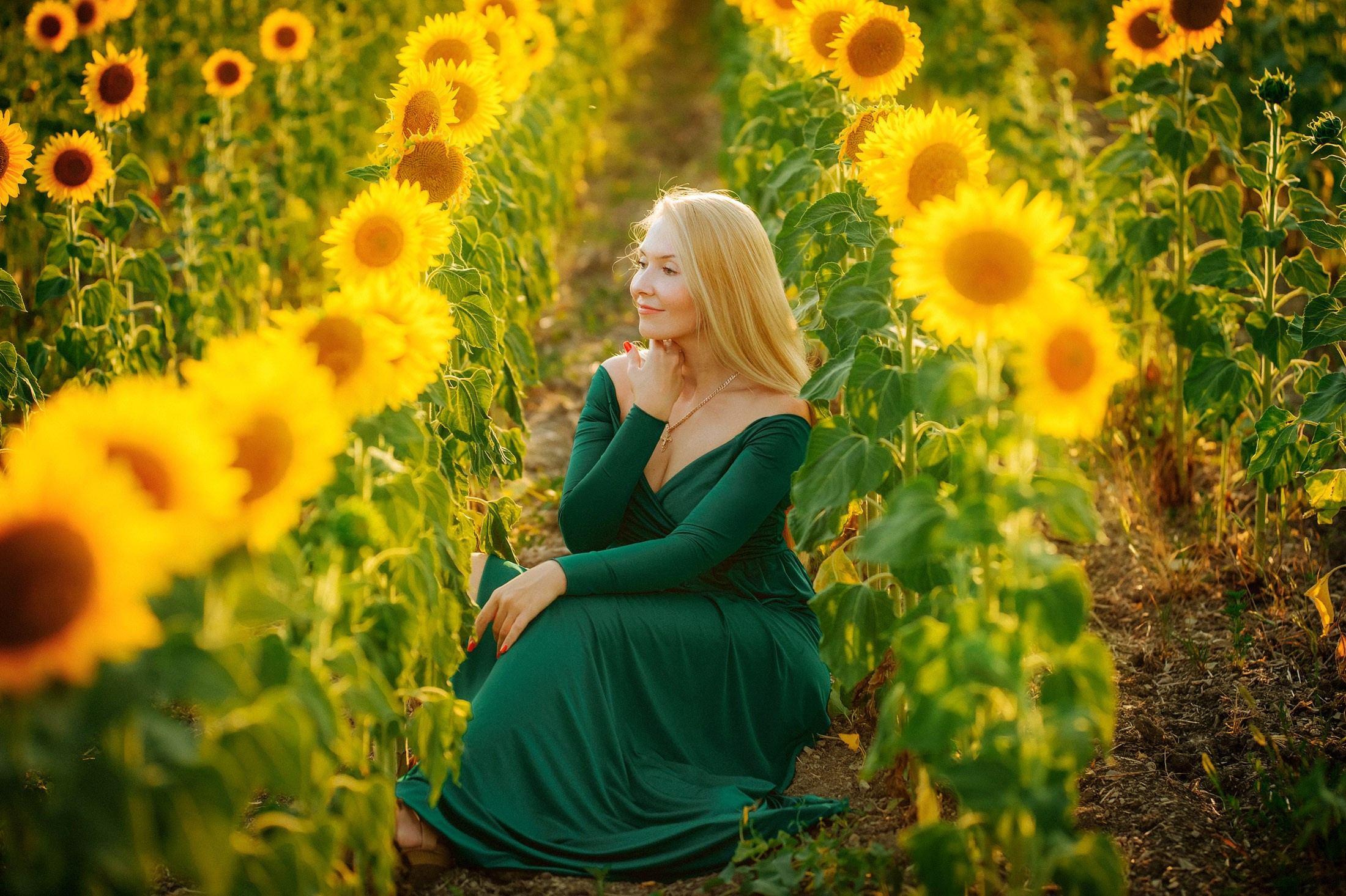 Подсолнухи!. Семейный, детский, свадебный, фотограф в городе Анапа