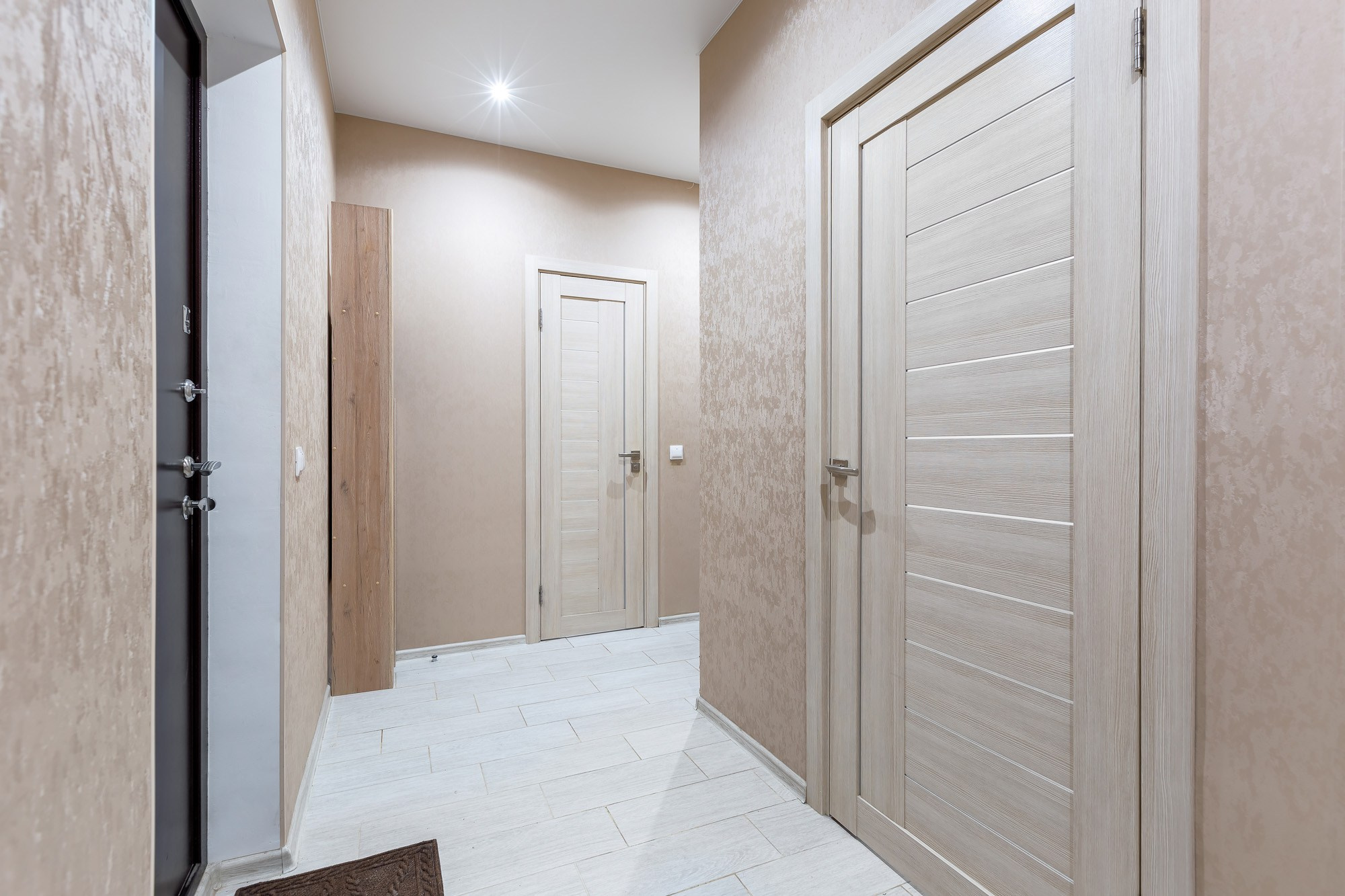 Домодедово. Квартира в теплых тонах на продажу. Интерьерный фотограф в Крыму