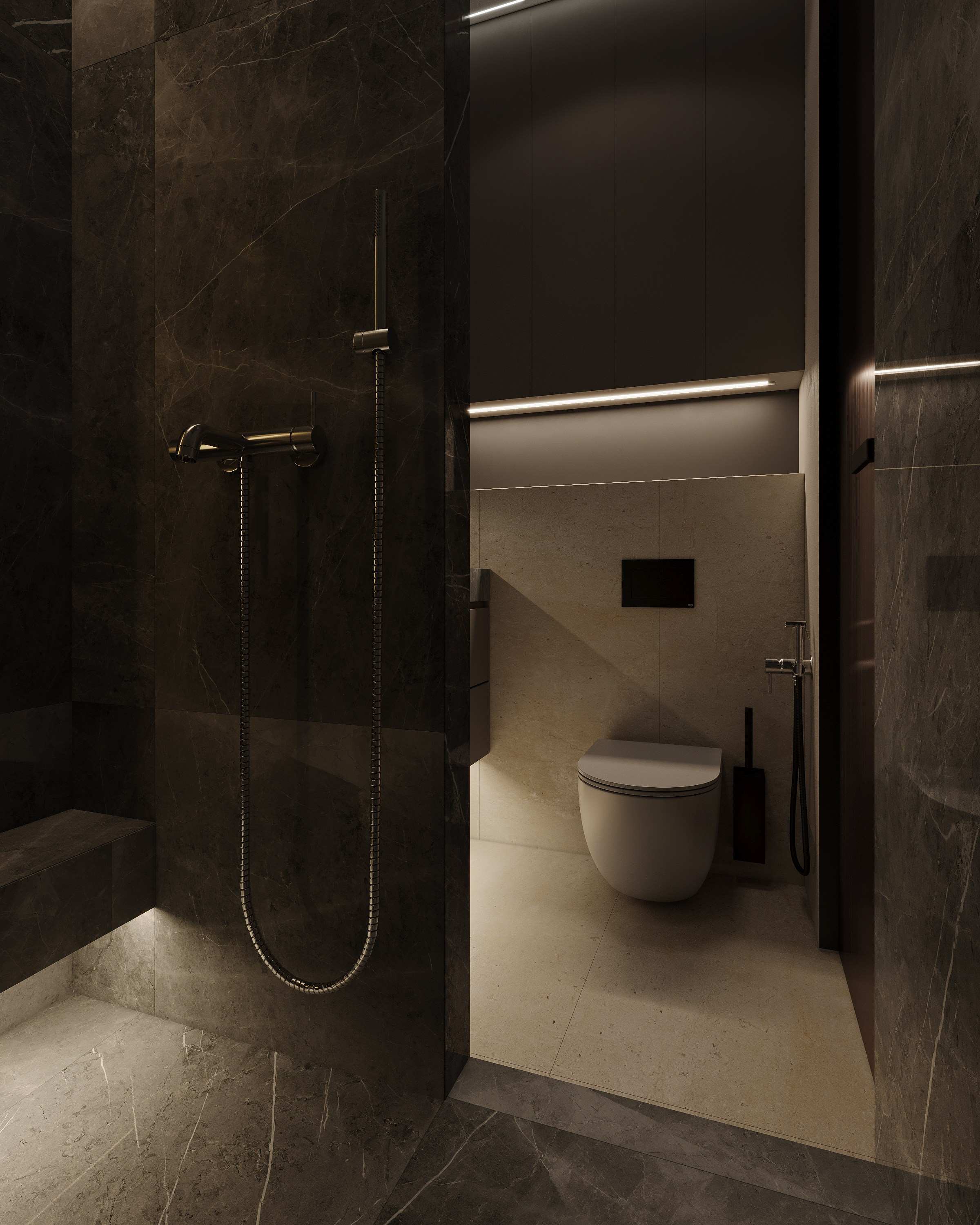 Квартира для L+D Archatelier. 3D визуализация интерьера и архитектурной среды