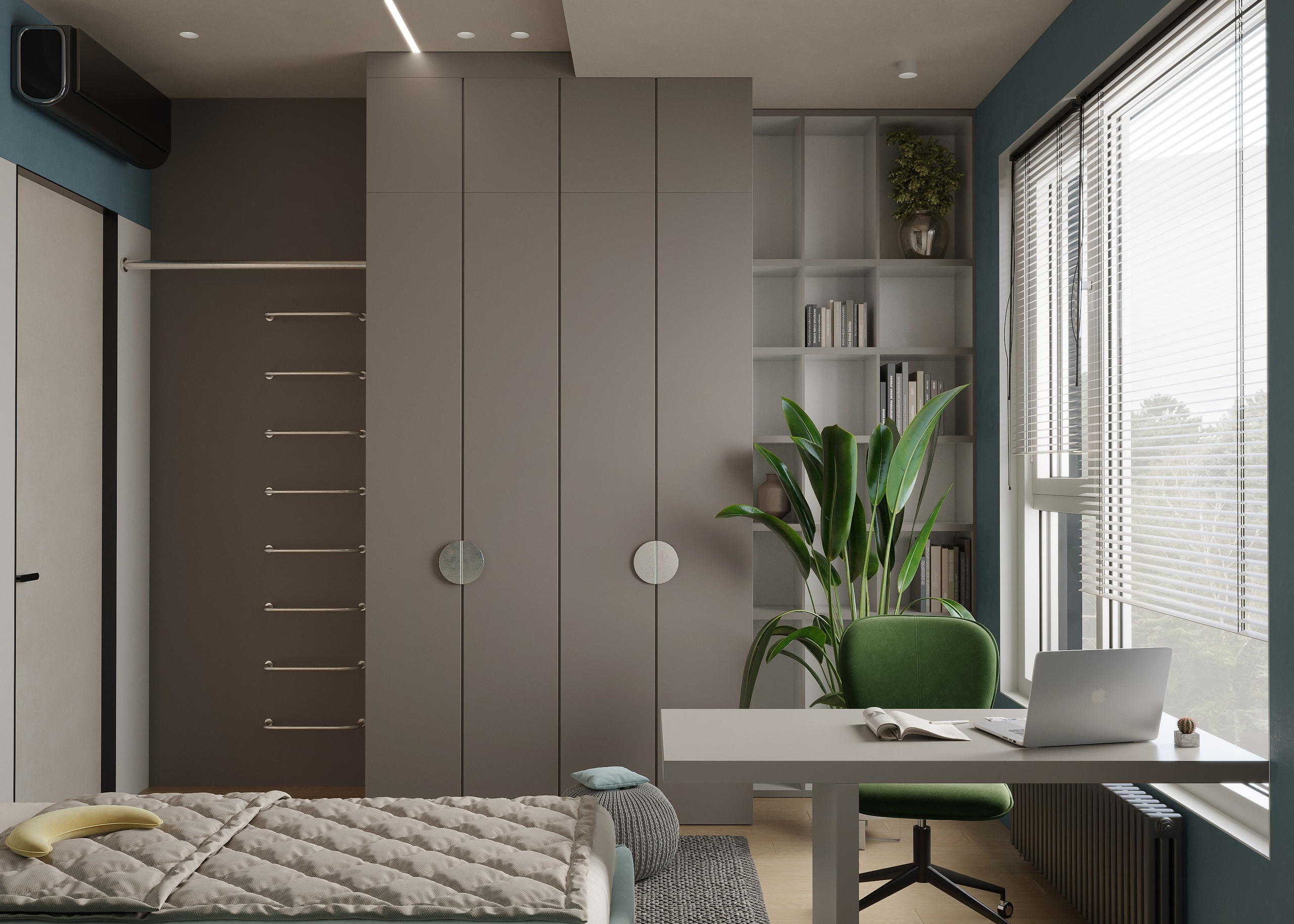 Квартира для LSD Bureau. 3D визуализация интерьера и архитектурной среды