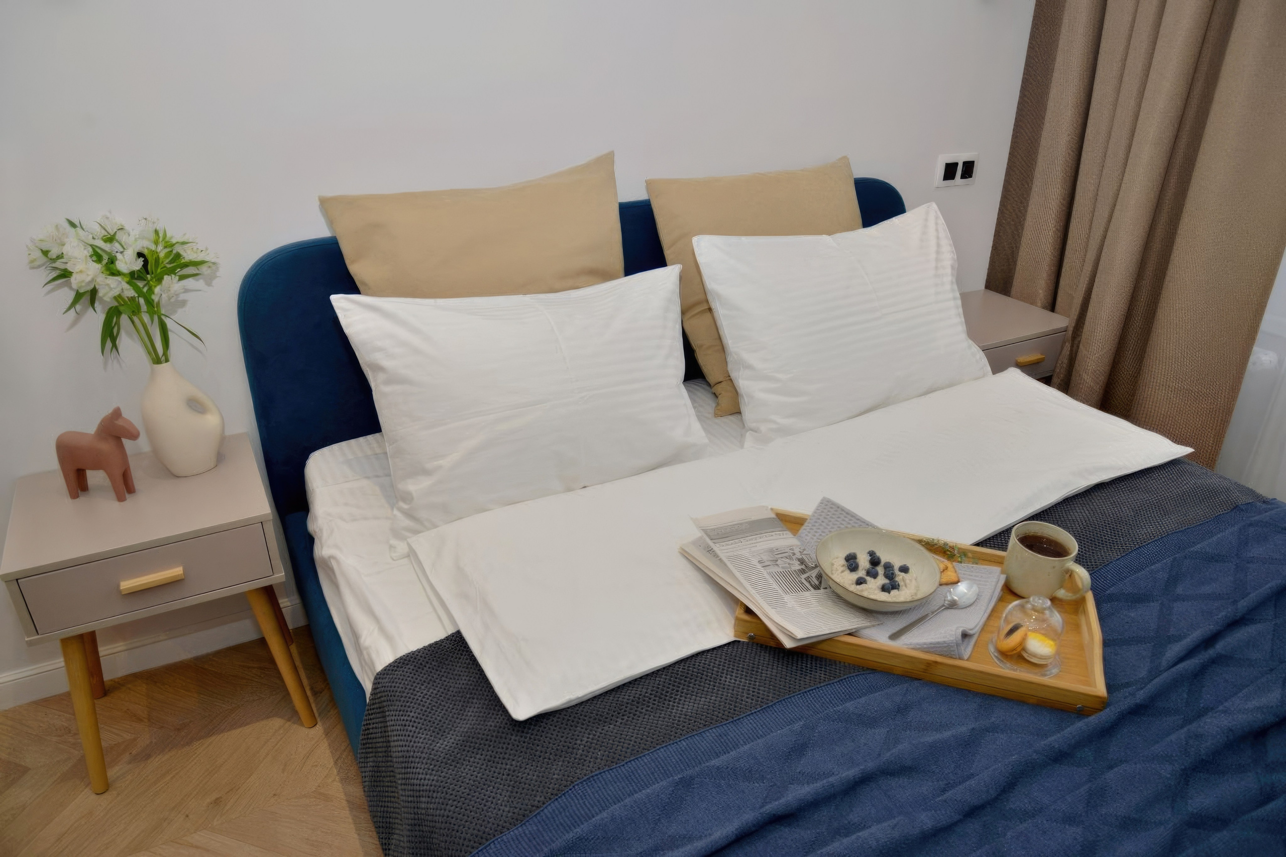 Апартаменты в Нижнем Новгороде, 2022. 3D визуализация интерьера и архитектурной среды