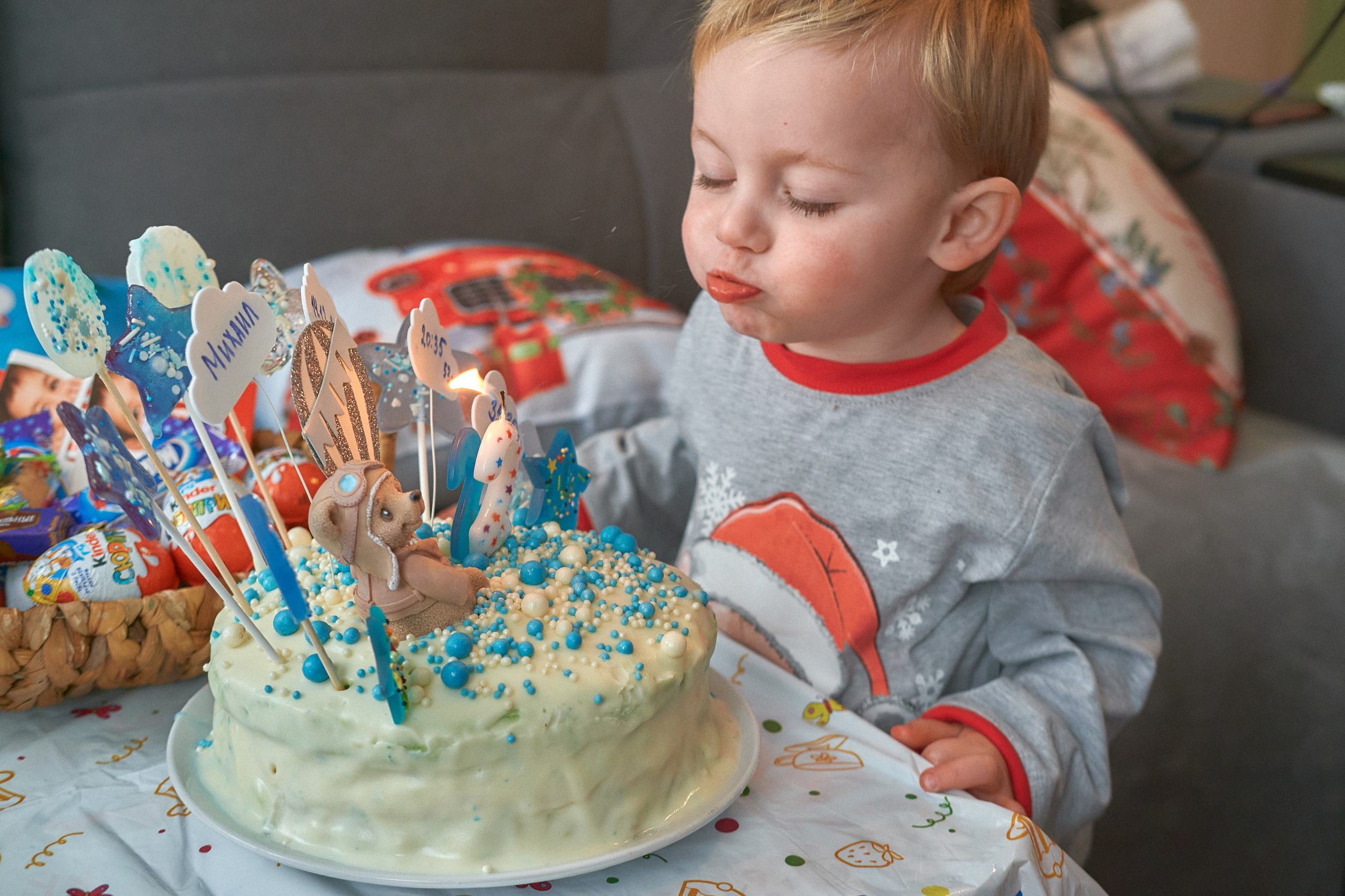 День рождения Миши_домашняя съёмка. Семейный и женский фотограф в Новомосковске и Узловой Михеева Татьяна
