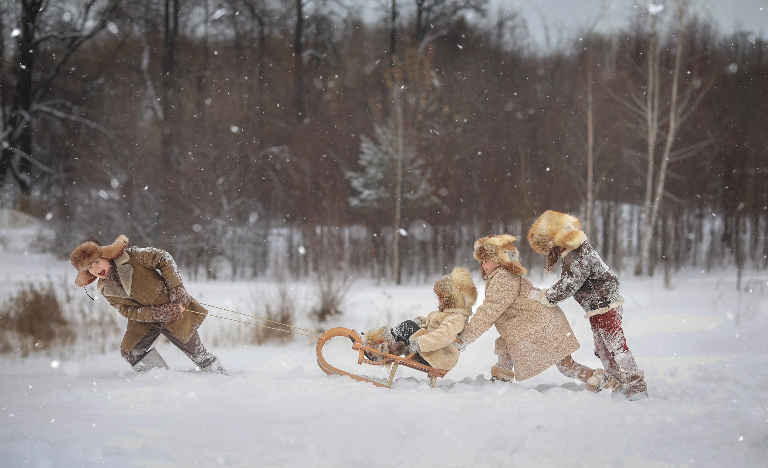 Зимний Суздаль. Детский и семейный фотограф