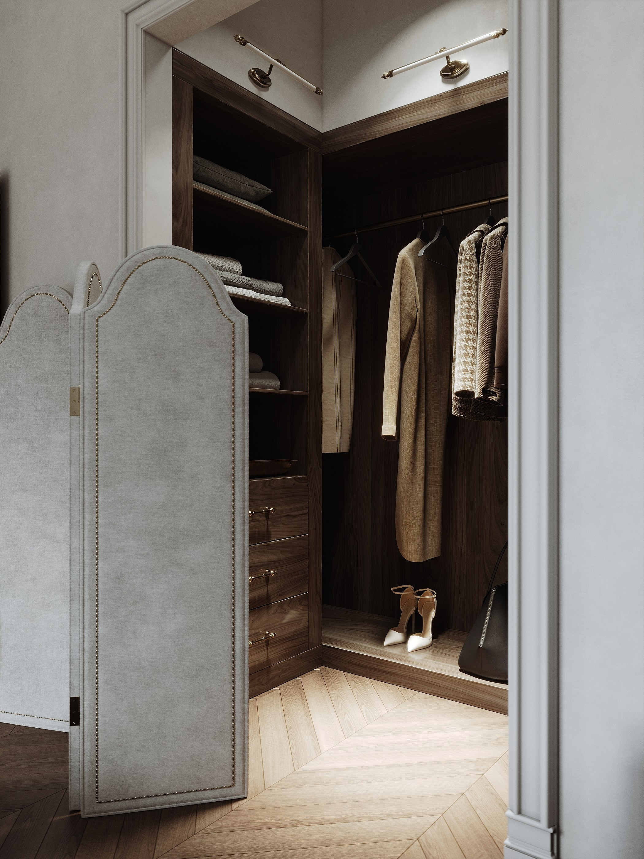 Спальня ЖК «Опера» г. Тюмень. 3d визуализатор Валерия Романова