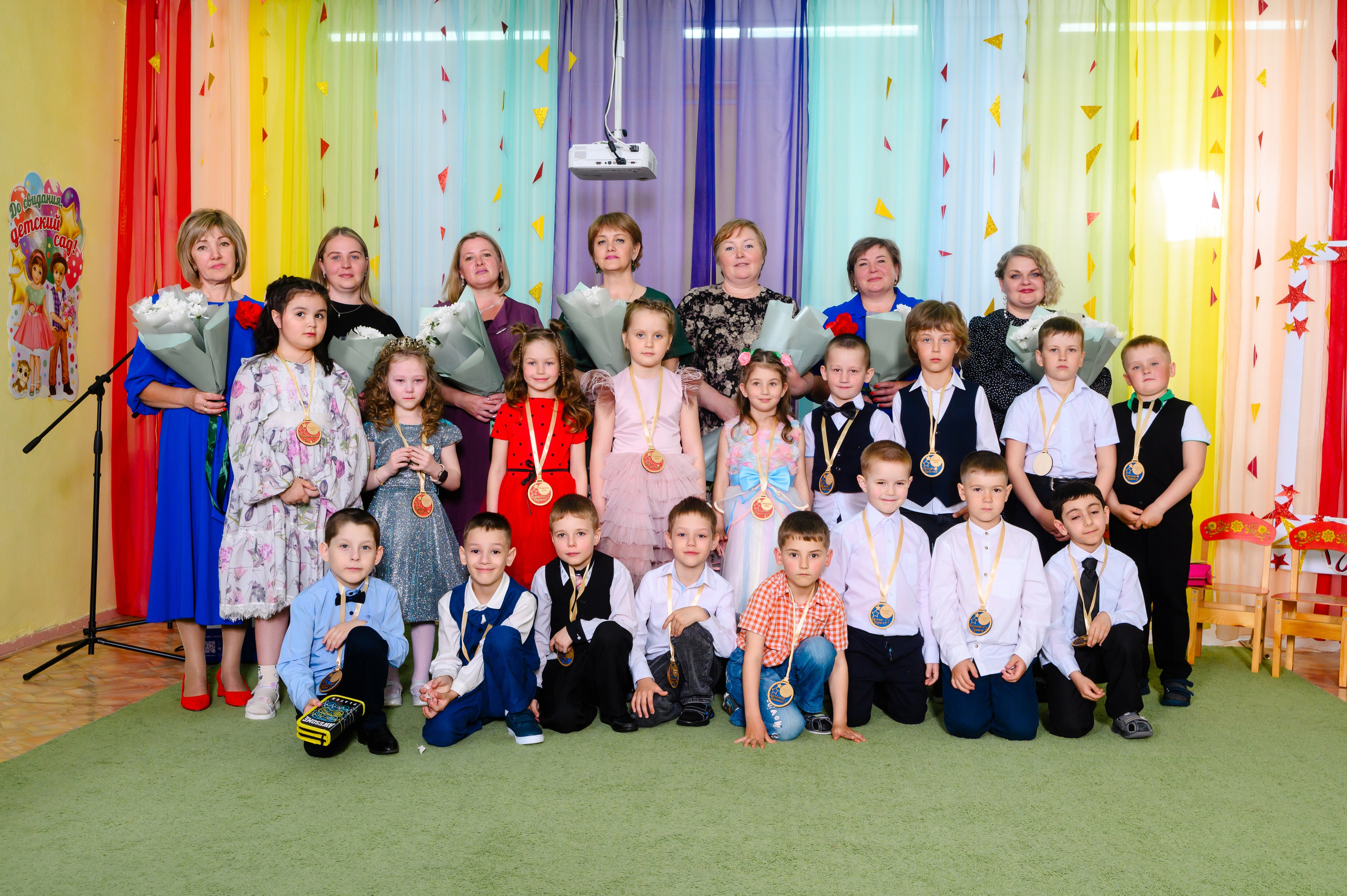 Фотосъемка выпускного в детском саду и школе. Томск. Студия выпускных альбомов Ольги Галкиной. Томск