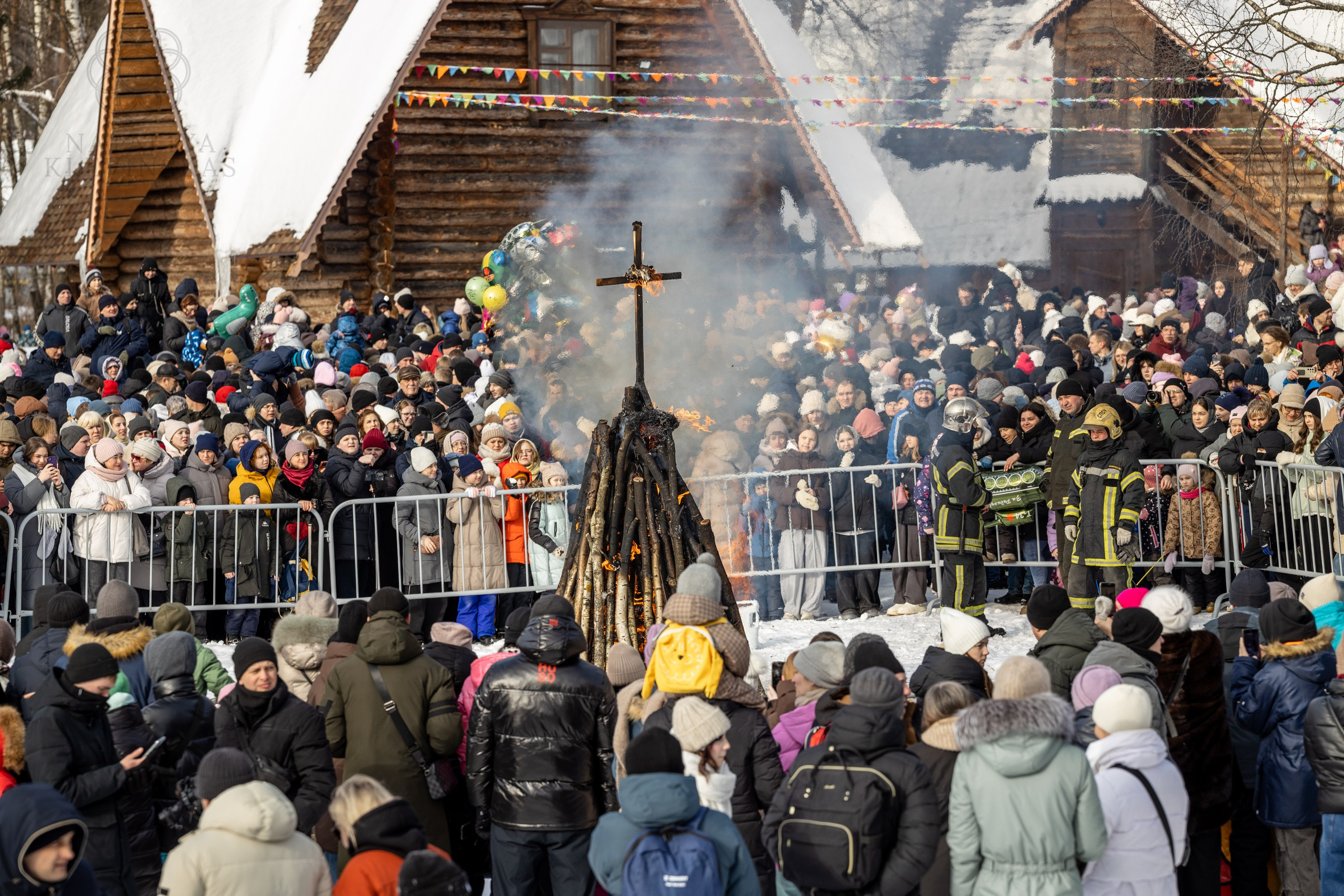 Празднование Масленицы в Берендеевке. Портретный фотограф в Костроме Наталия Клевинскас