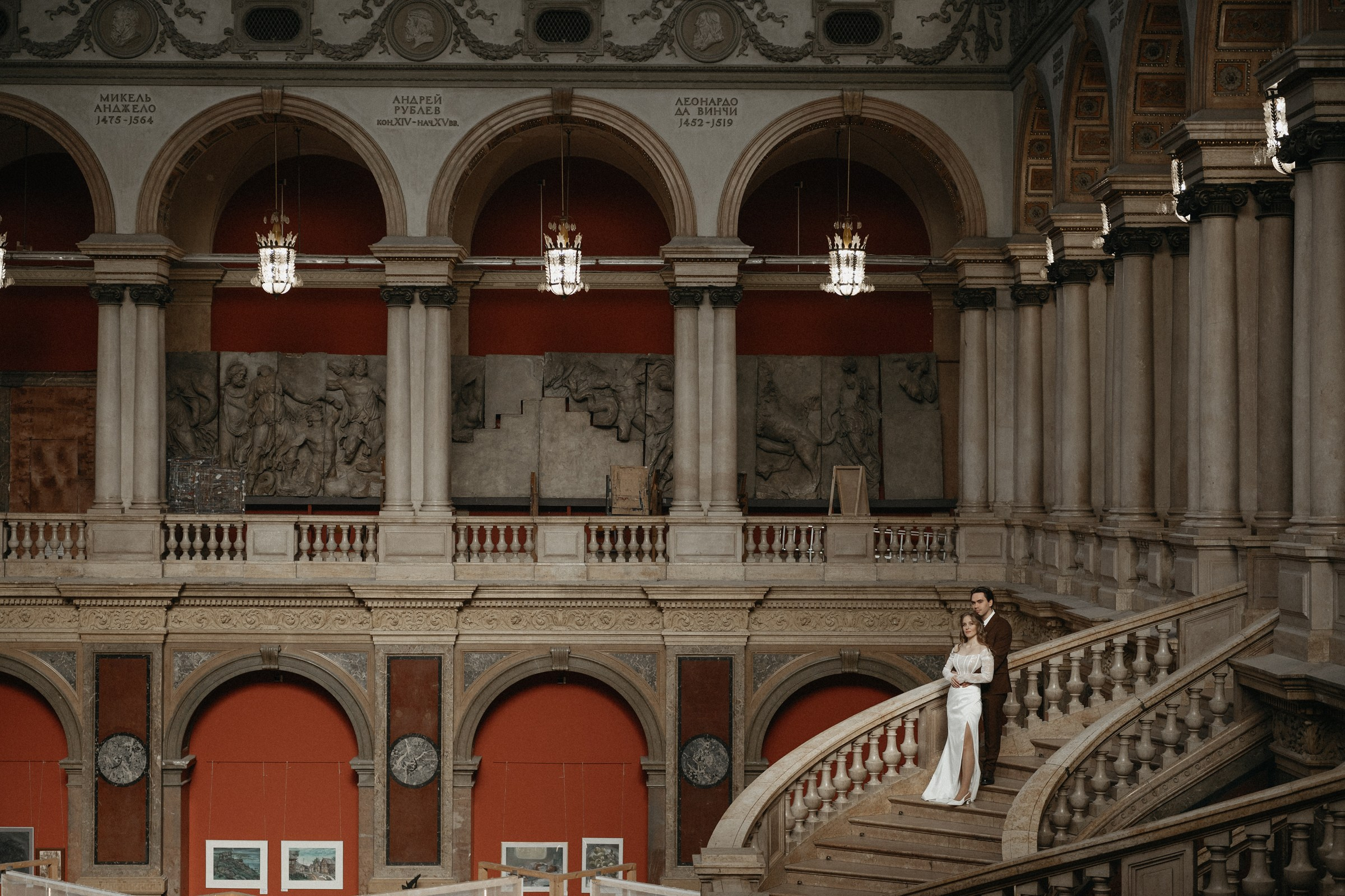 свадебная фотосессия в Академии Штиглица