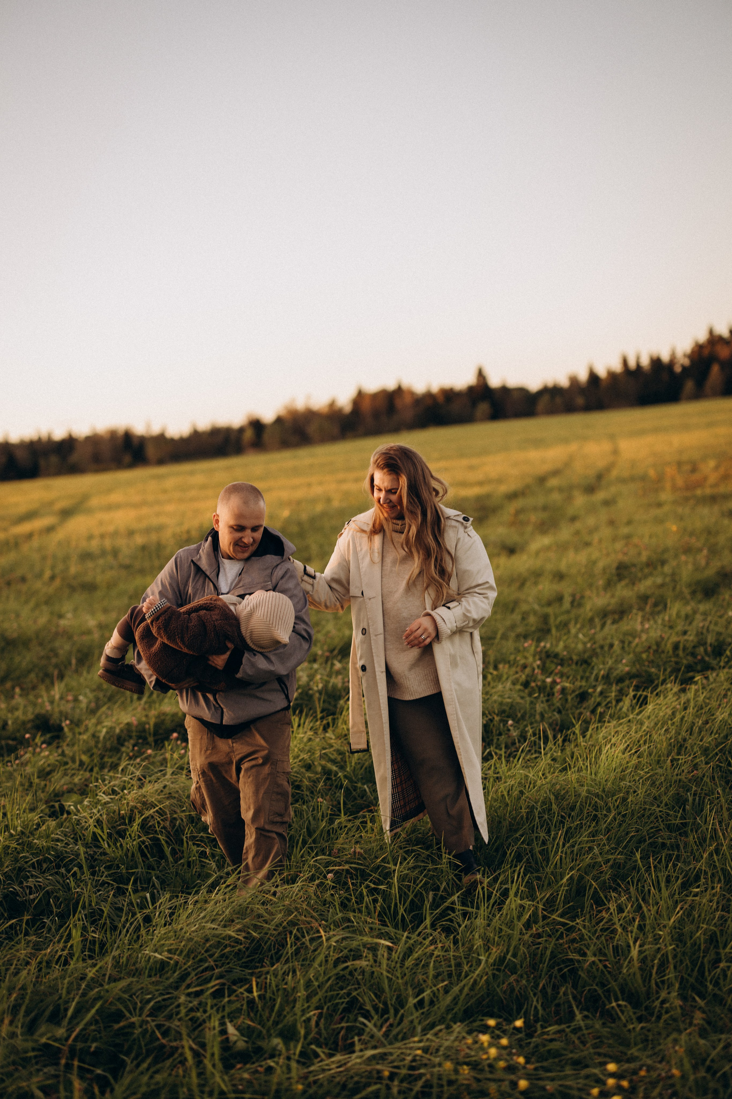 На закате. Евгения Пелипас
