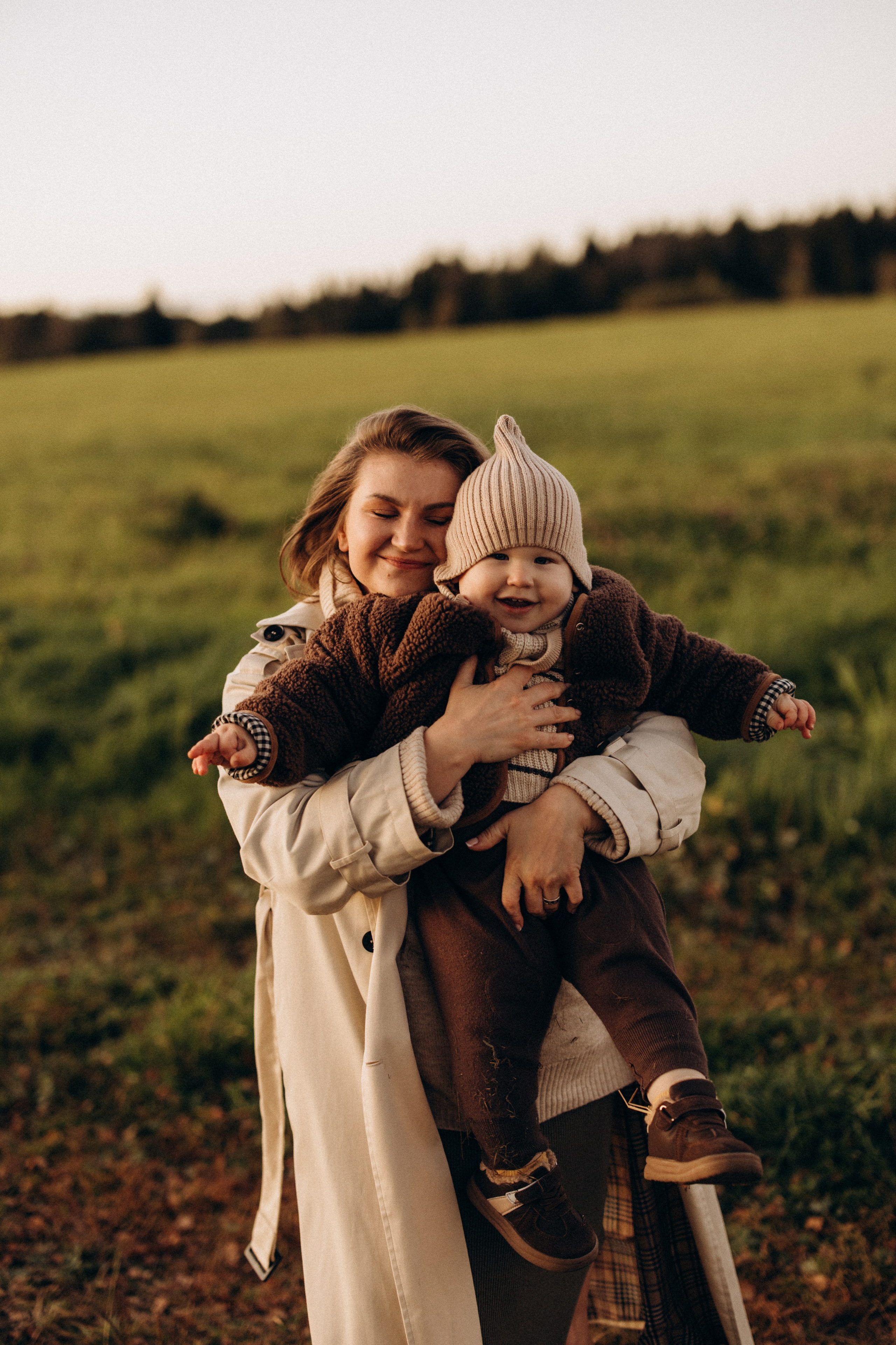 На закате. Евгения Пелипас