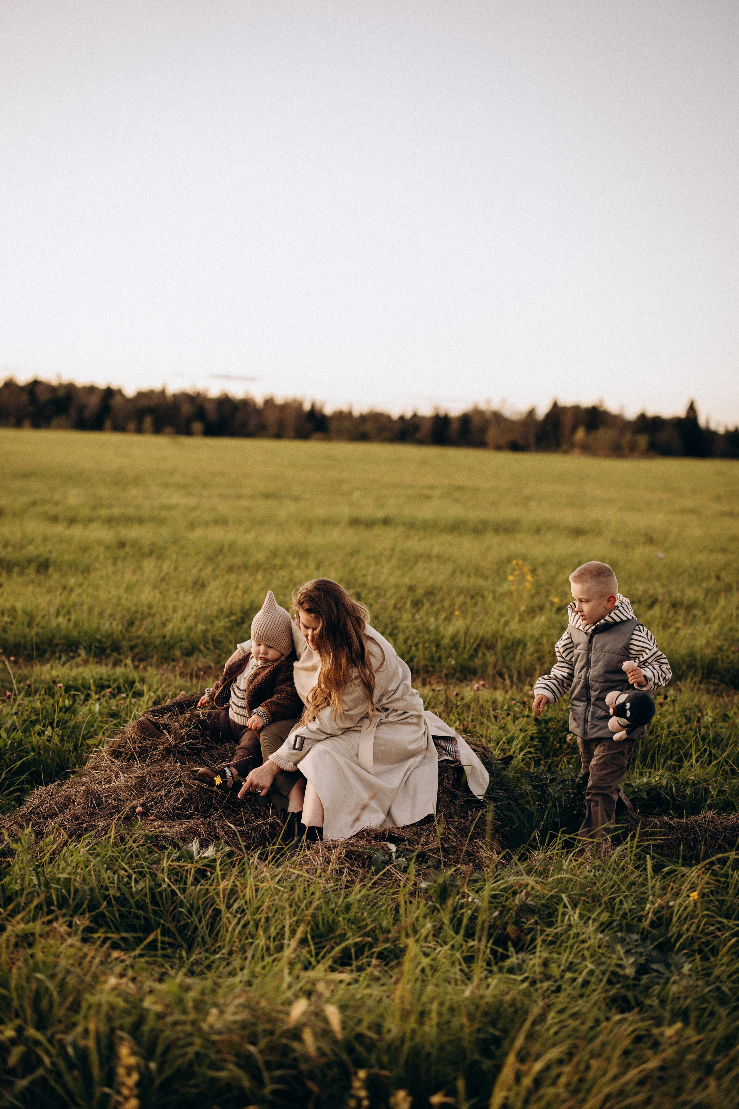На закате. Евгения Пелипас
