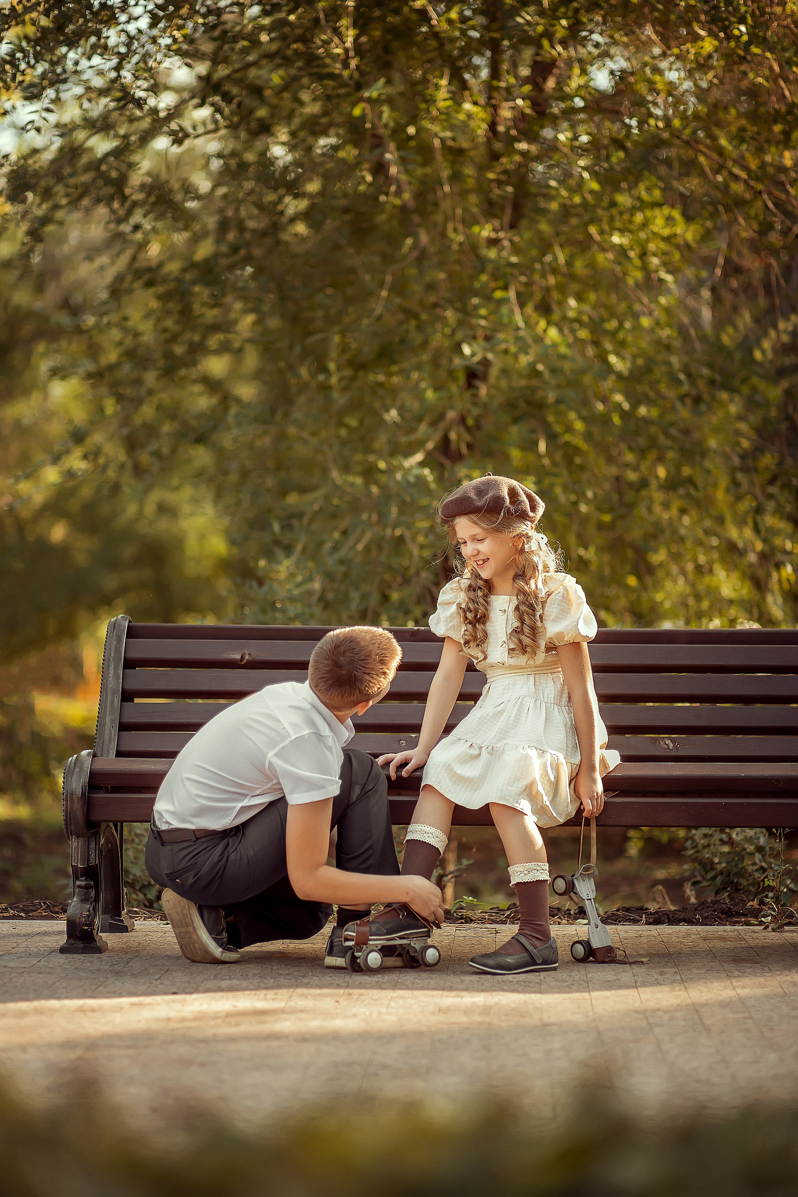 Брат и сестра. Фотограф в Оренбурге Чопорова Тамара