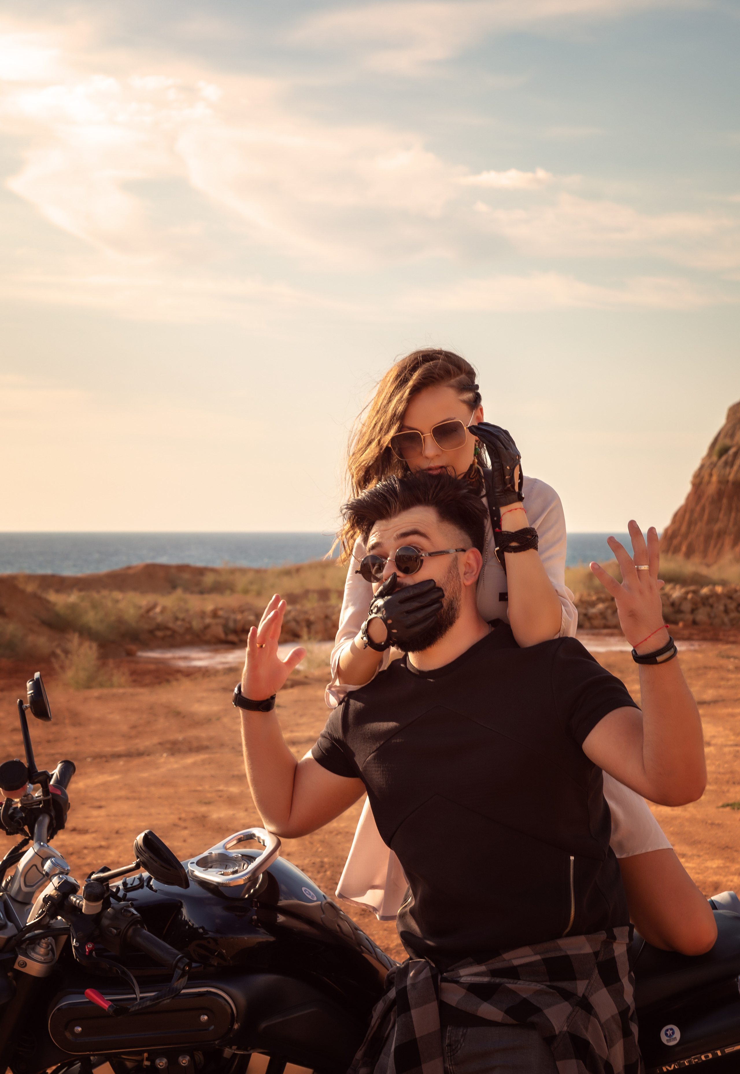 Роман и Юлия сьемка карьер Кача. Семейный и детский фотограф в Анапе Наталья Абраменко