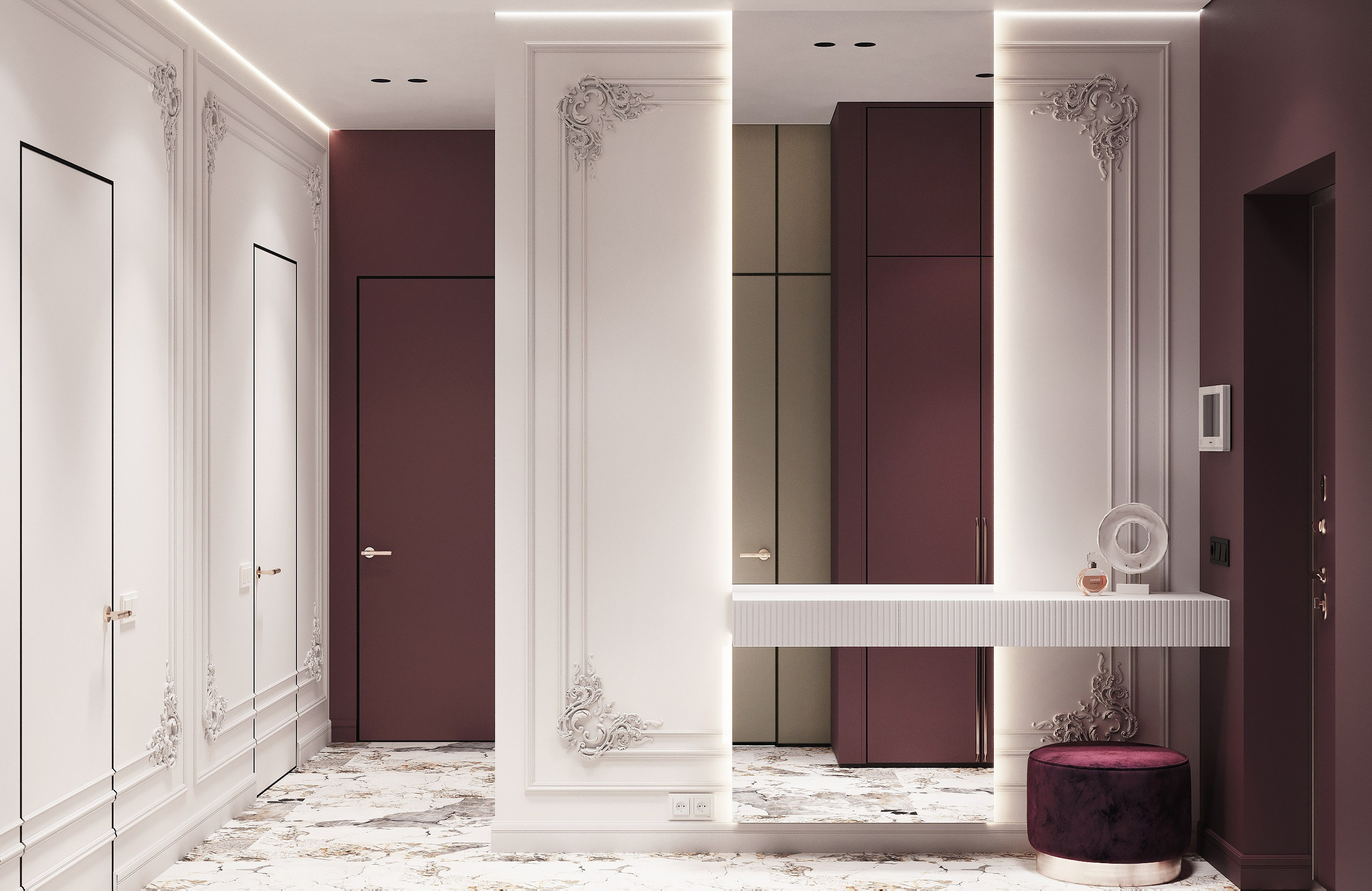 Дизайн-проект квартиры ЖК Голден Сити. Дизайнер интерьера квартир и частных домов