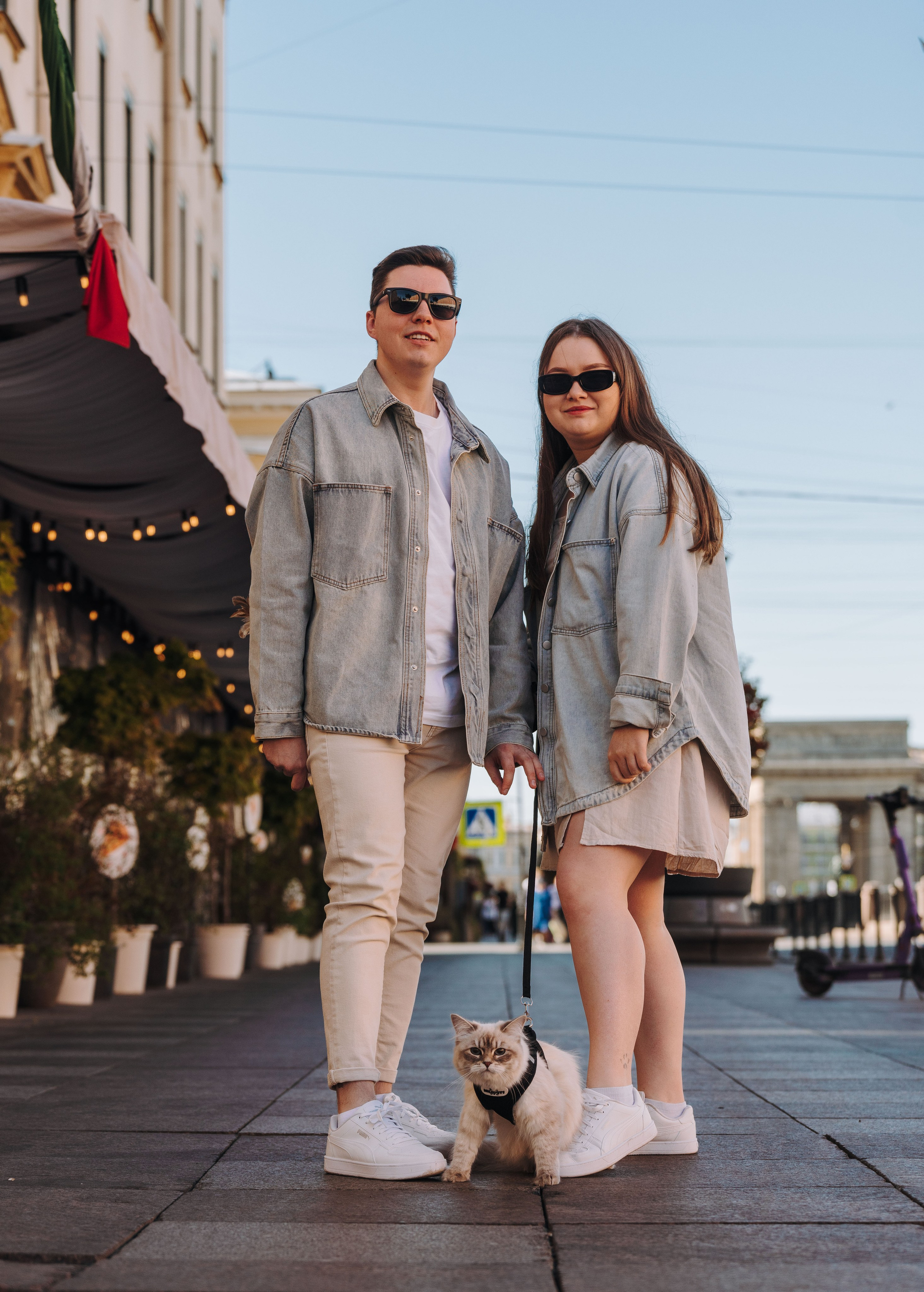 Сильвия, Полина и Никита. Фотограф анималист в Спб недорого Олеся Майорова