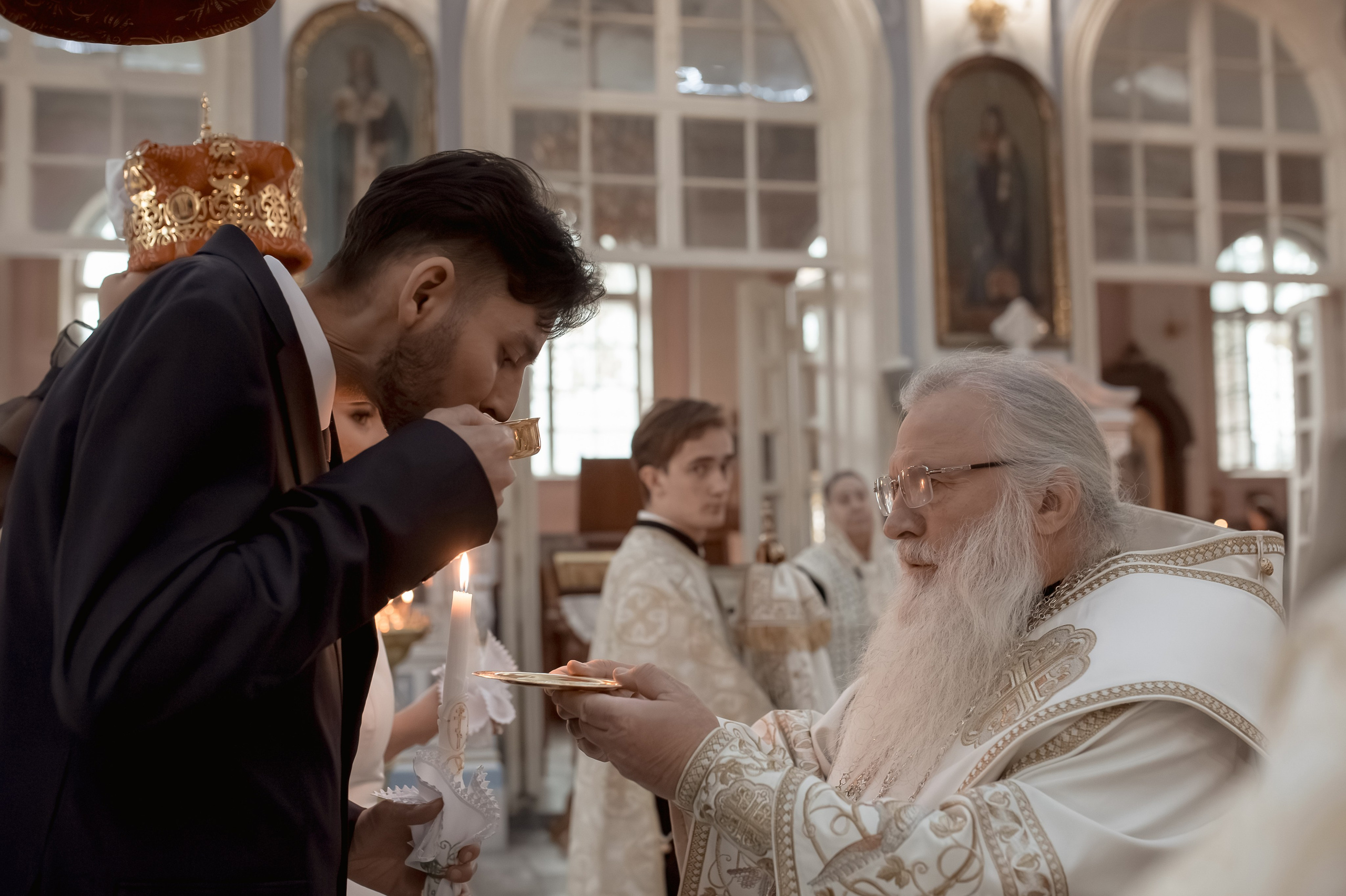 Венчание Владислава и Анастасии. Фотограф на Крещение и Венчание в Ташкенте