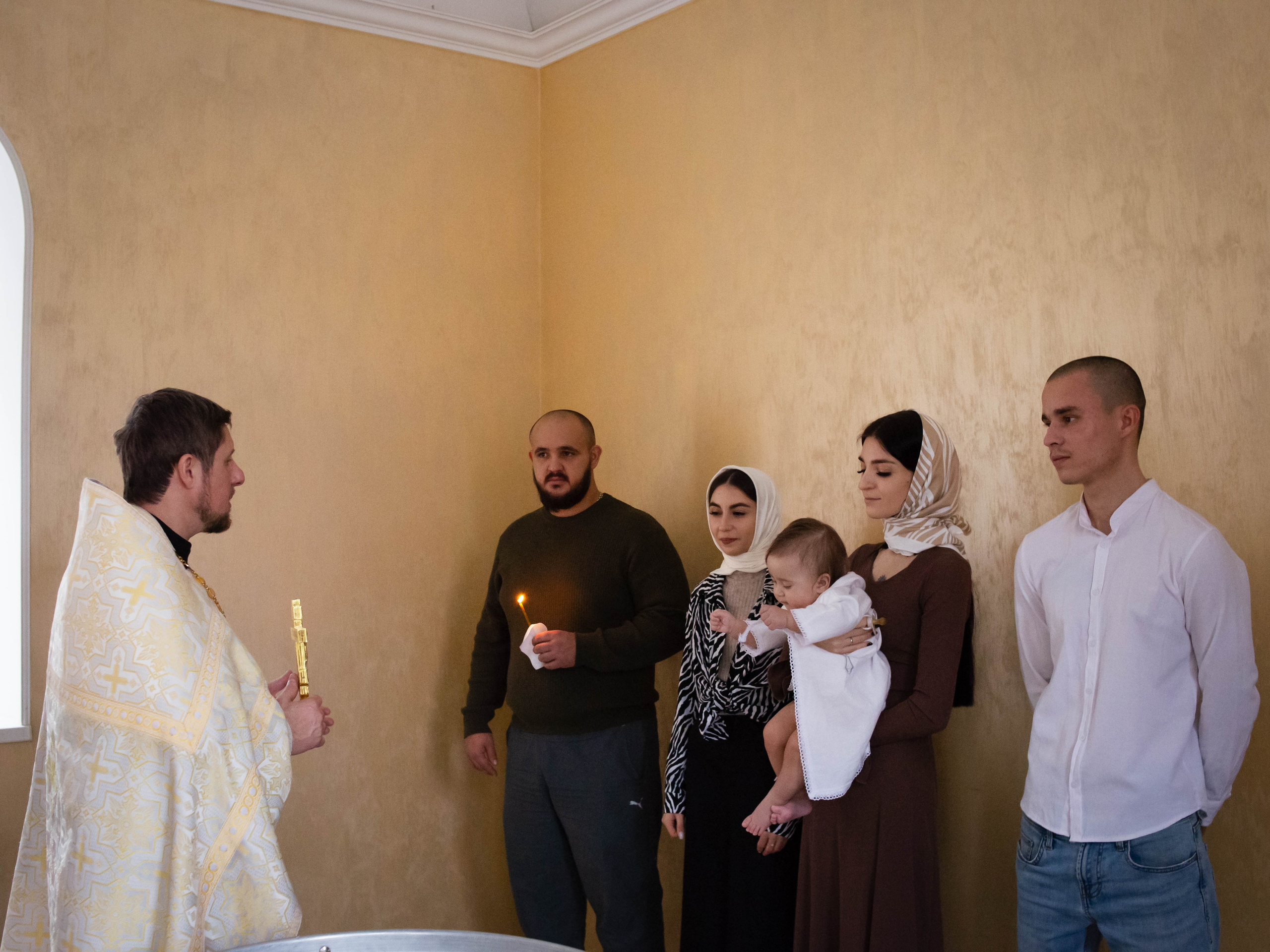 Крещение Эмира. Семейный фотограф Софи Симакова в Волгограде и Волжском