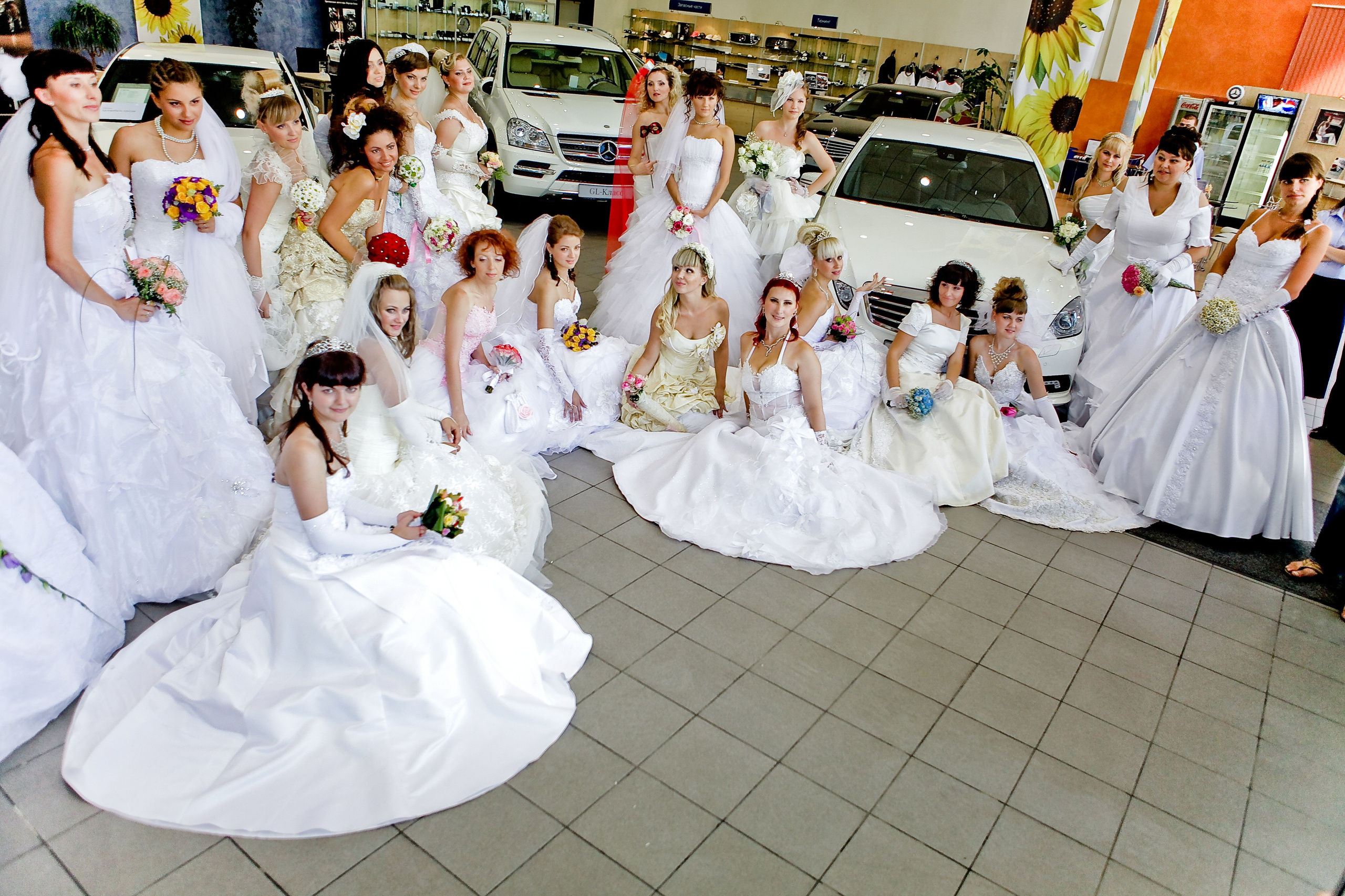 Городской Парад Невест. Максим Матвийченко и Виктория Басова профессионалы своего дела