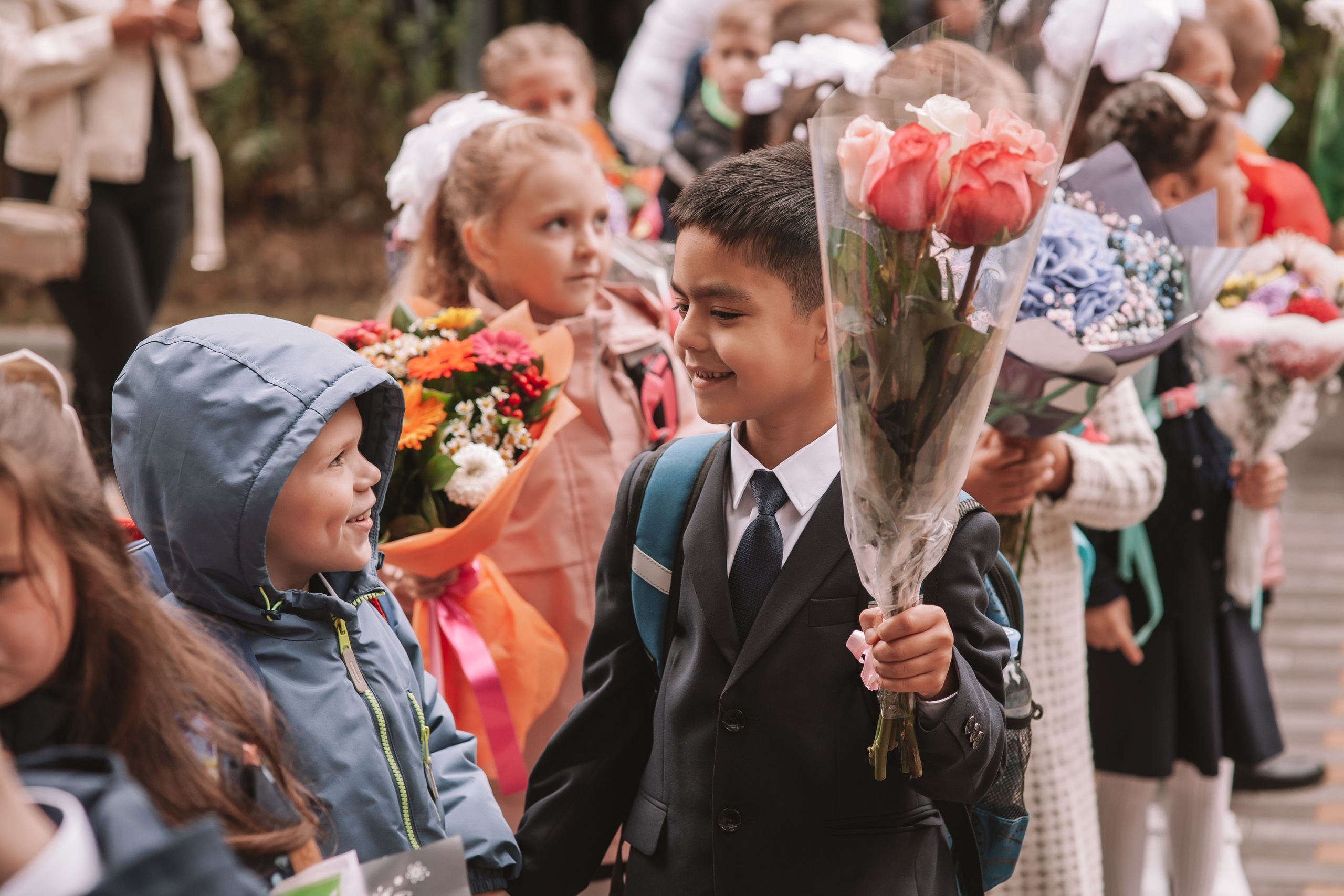 Первоклашки. Семейный фотограф в Москве Наталья Чуб, заказать Фотокнигу