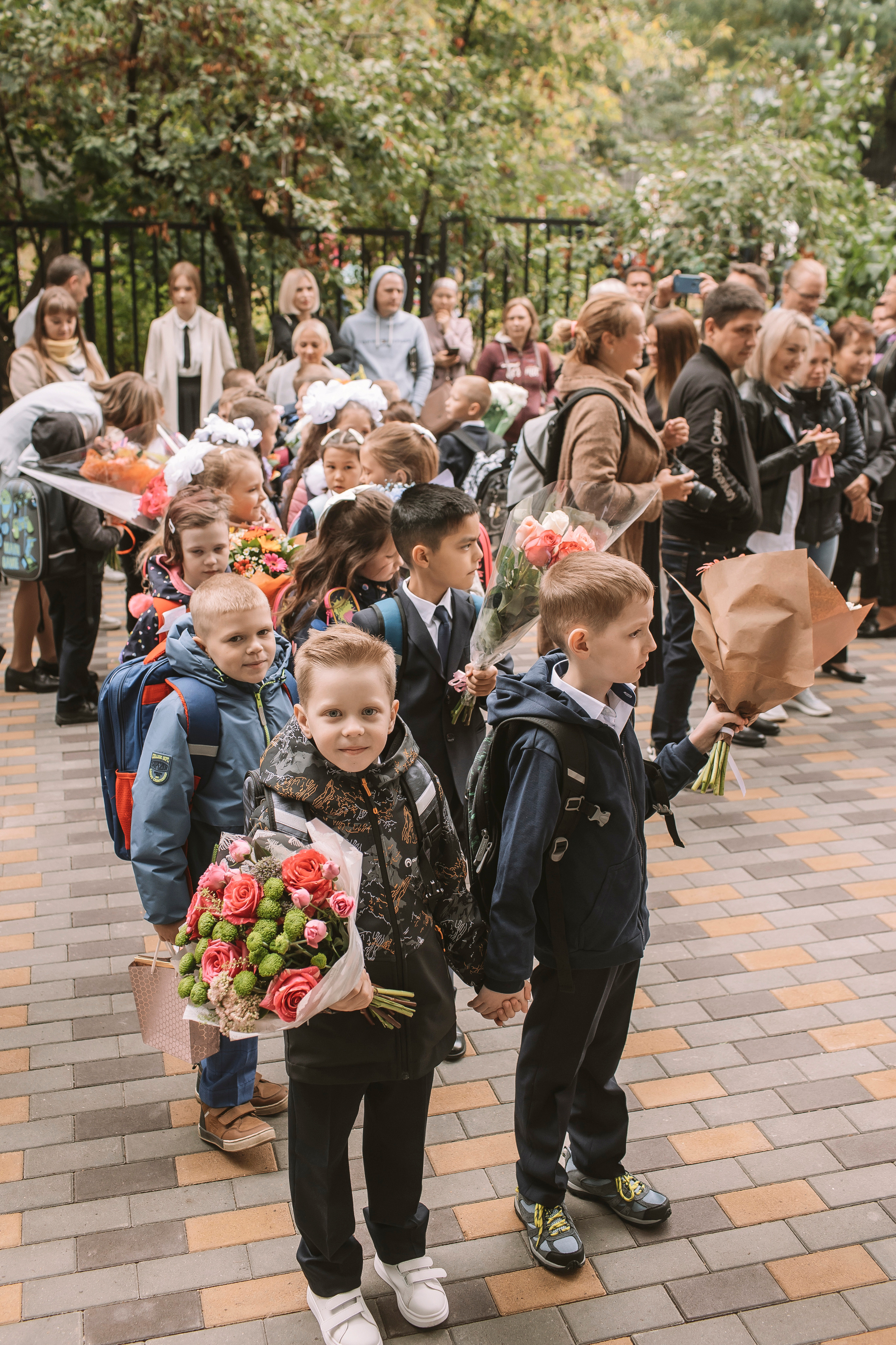 Первоклашки. Семейный фотограф в Москве Наталья Чуб, заказать Фотокнигу