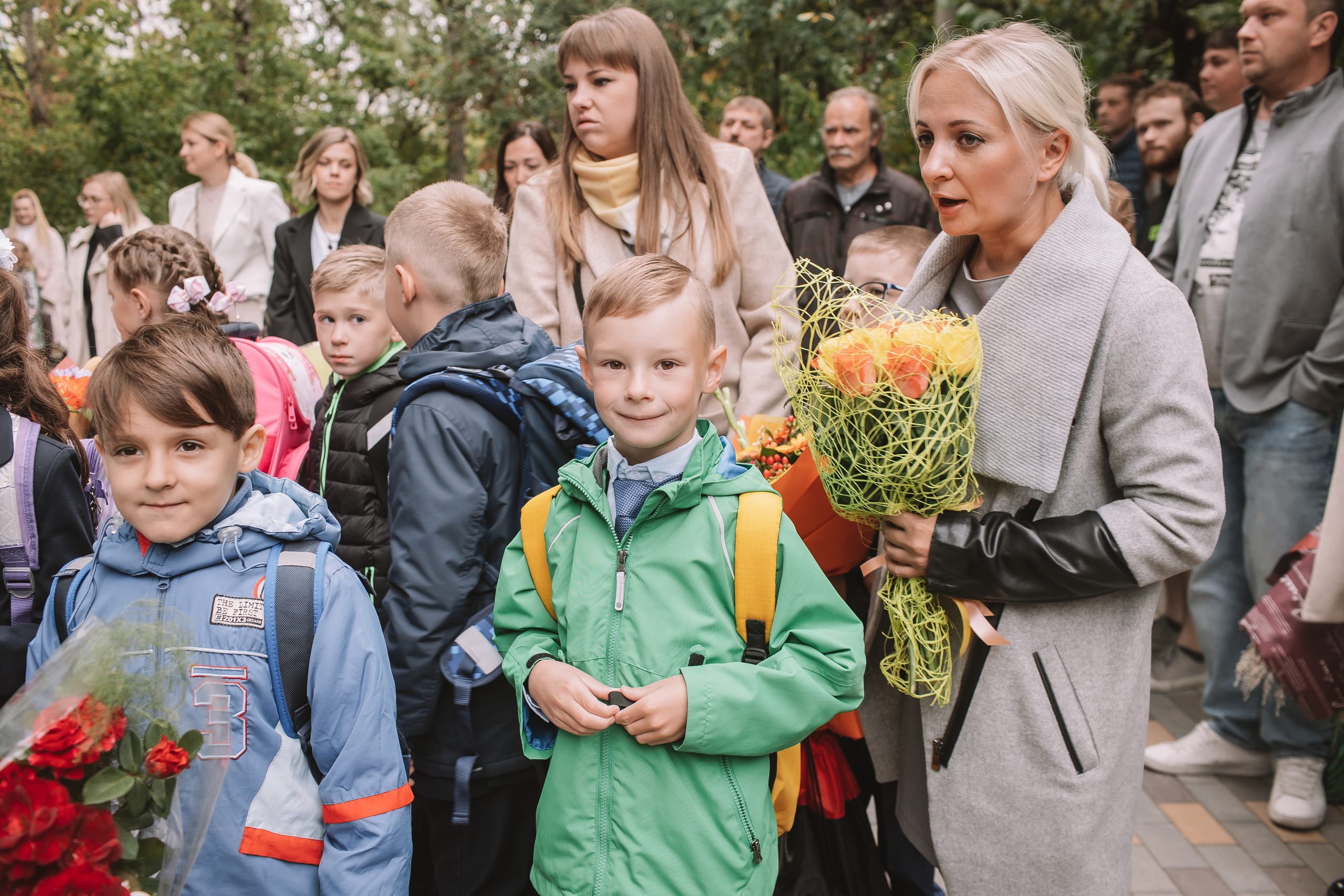 Первоклашки. Семейный фотограф в Москве Наталья Чуб, заказать Фотокнигу