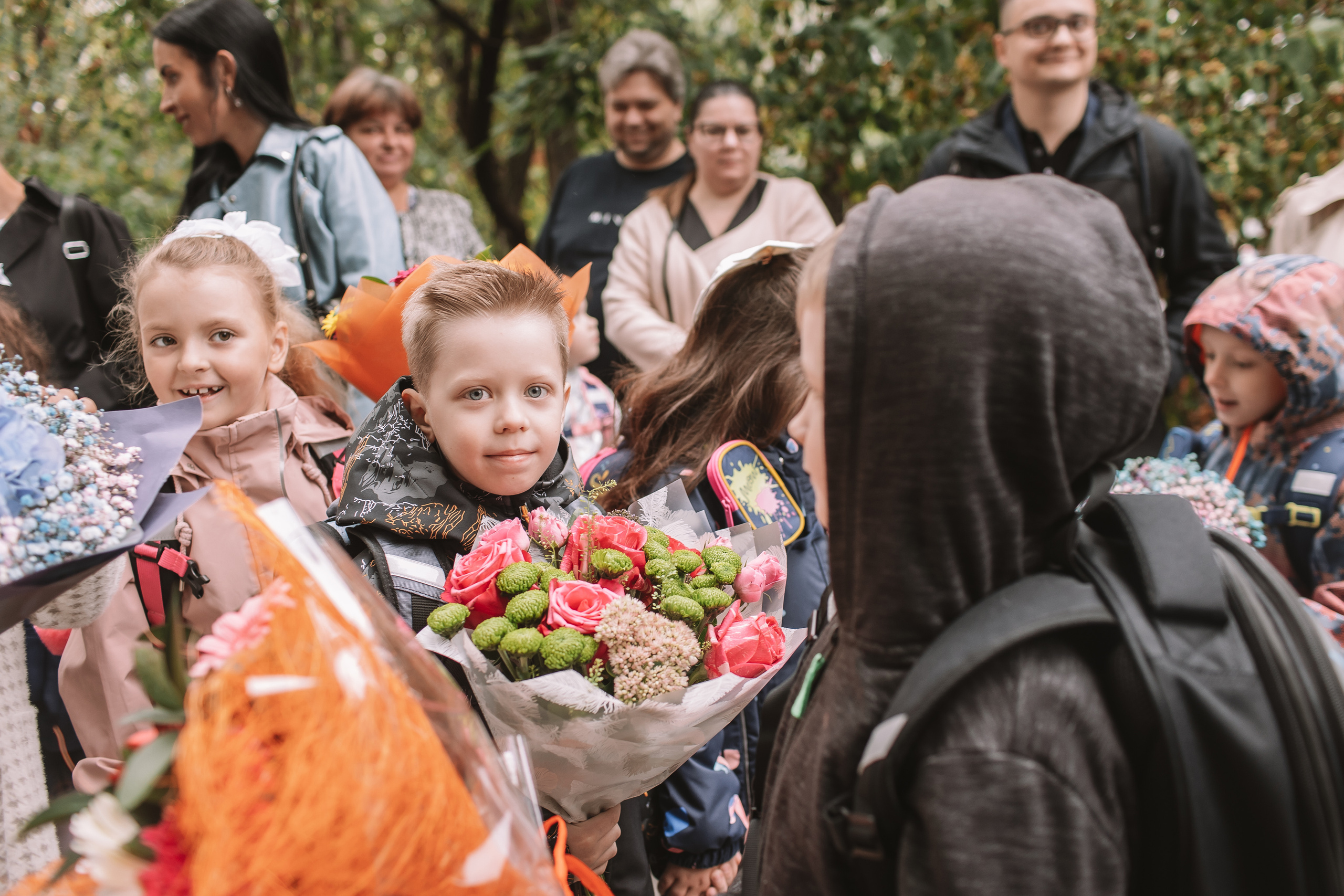 Первоклашки. Семейный фотограф в Москве Наталья Чуб, заказать Фотокнигу