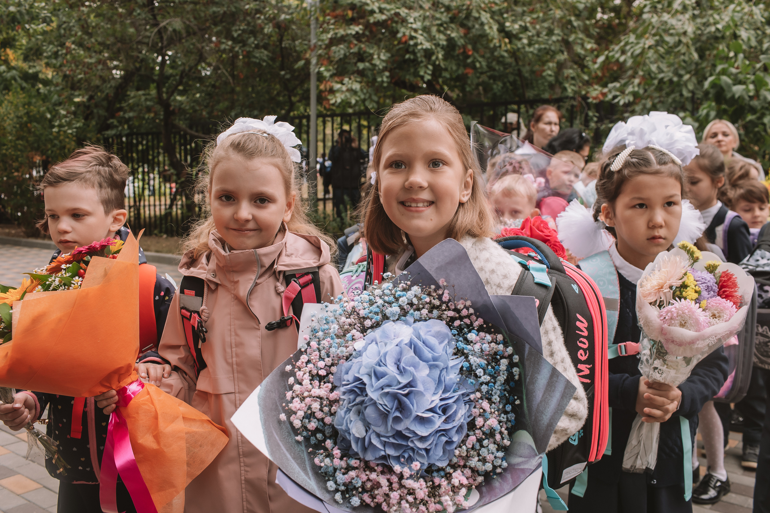 Первоклашки. Семейный фотограф в Москве Наталья Чуб, заказать Фотокнигу
