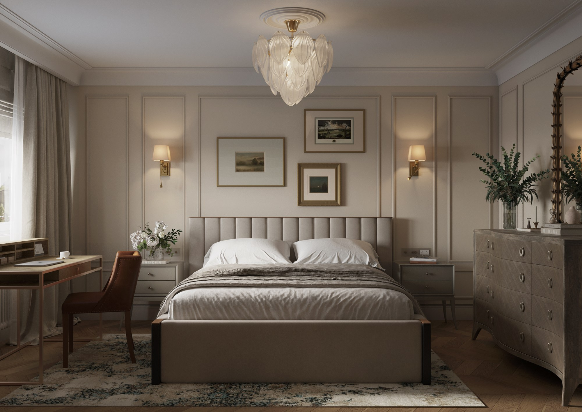 Визуализация квартиры в Лондоне. 3D визуализатор интерьеров Ксения Жарко