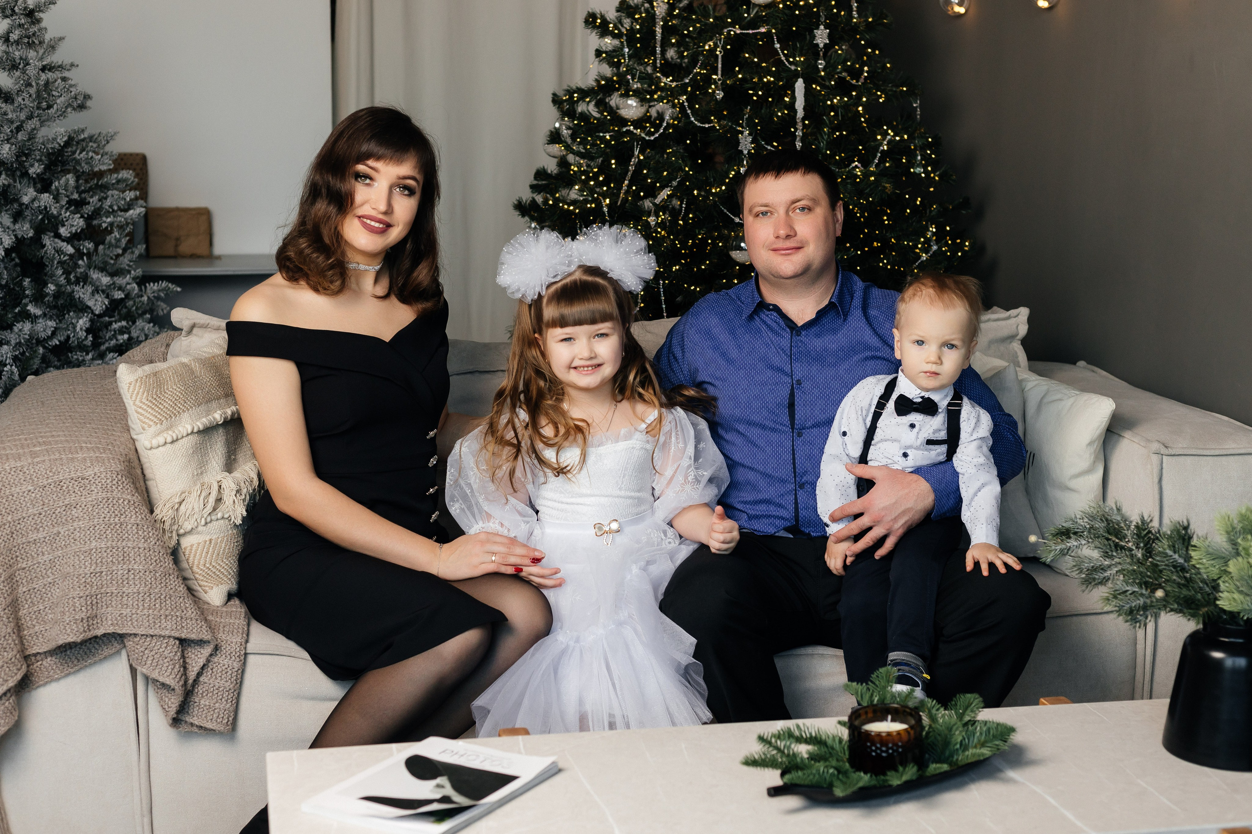 Семья Юлии (новогодняя). Свадебный и Семейный фотограф Свекрова Ольга