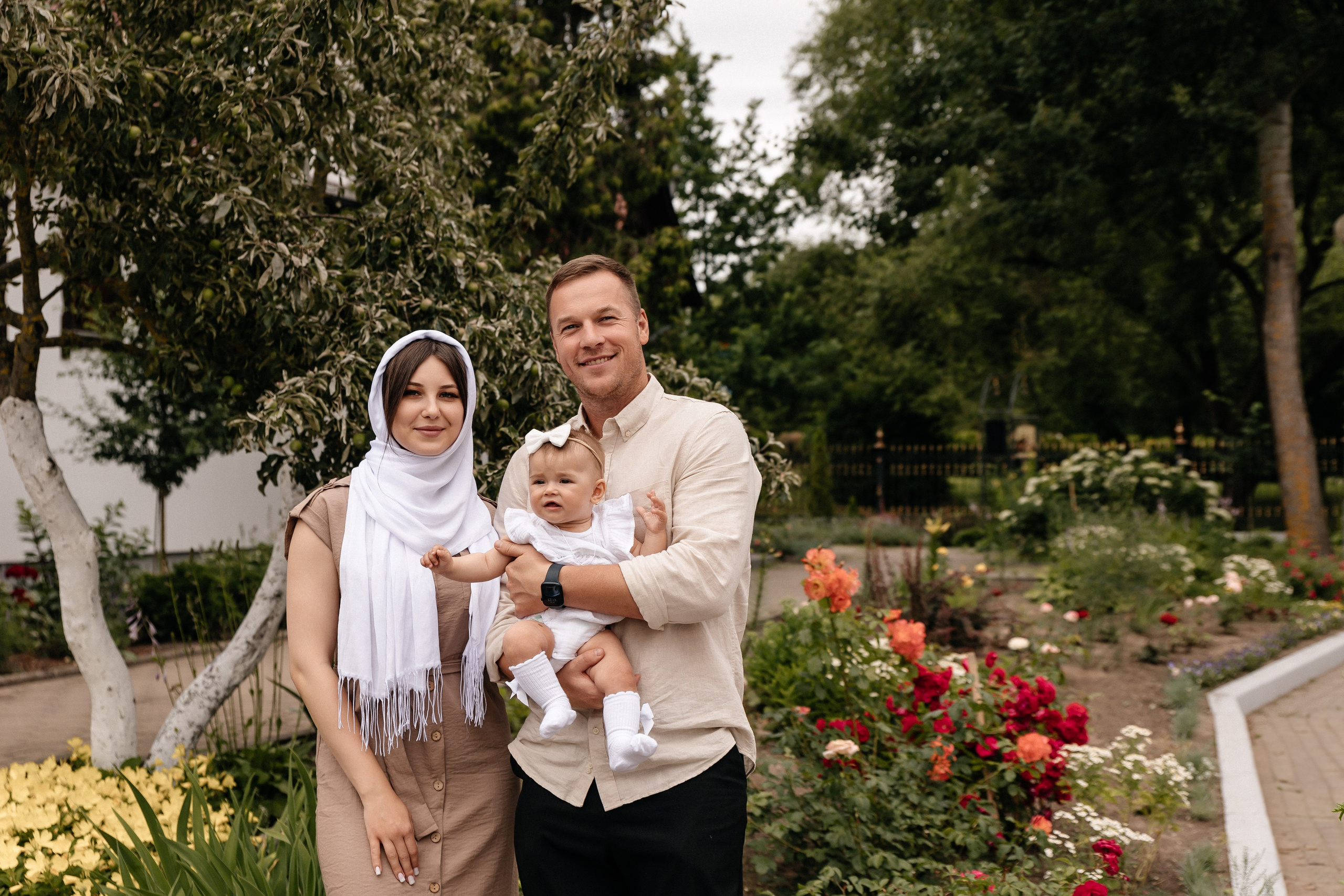 Крещение Ксении. Семейный фотограф Минск Усова Ольга