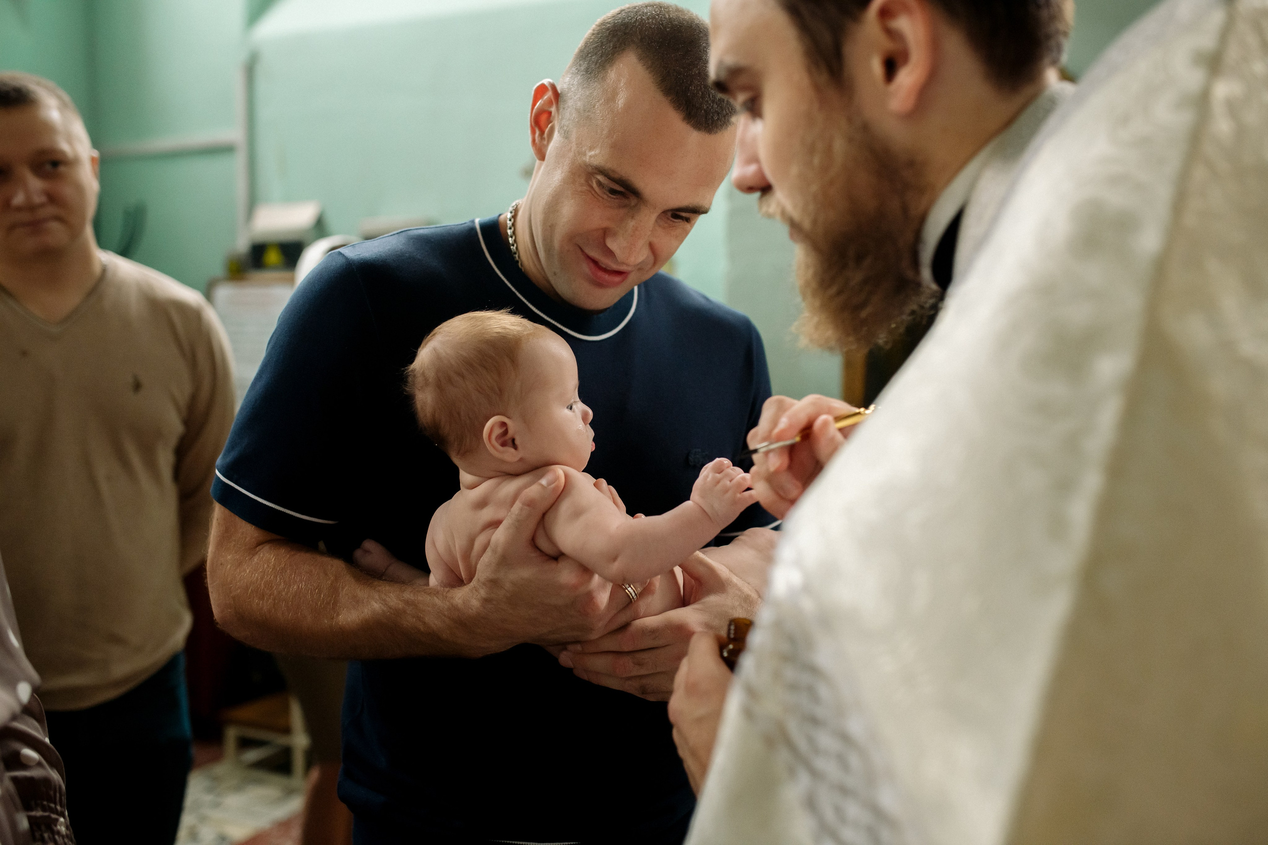 Крещение Агаты. Фотограф Мария Стрелкова