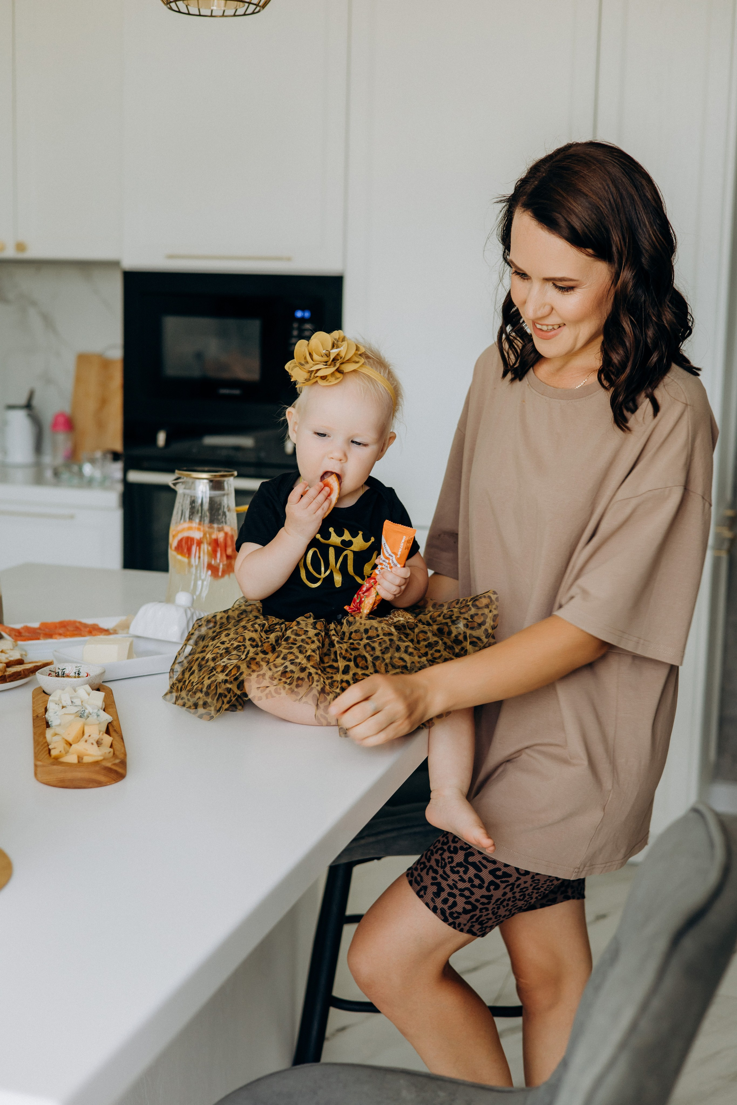 Праздничный завтрак в кругу семьи. Портретный и семейный фотограф в Воронеже Ксения Ремизова