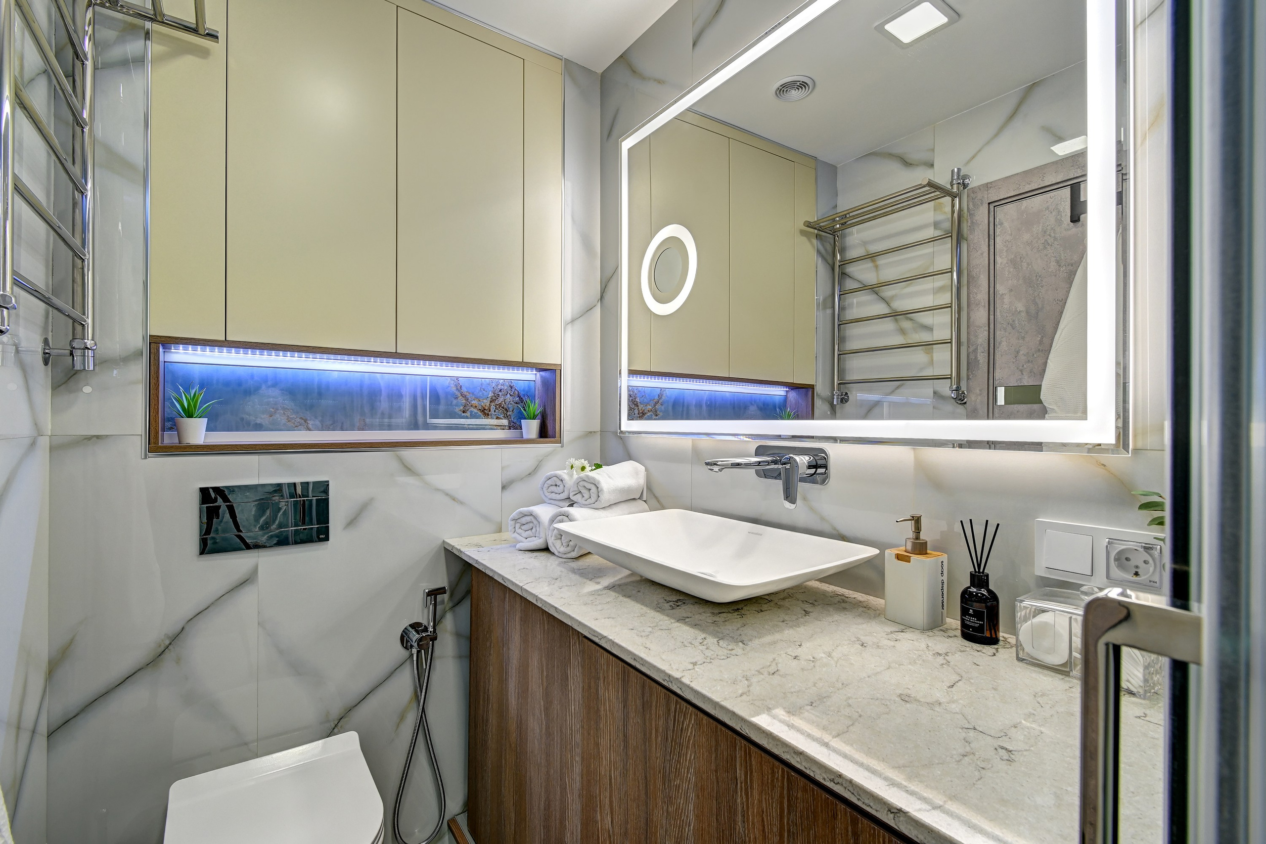 Номер Апарт-отеля Монтевиль. Интерьерный фотограф в Сочи | Роман Сусленко