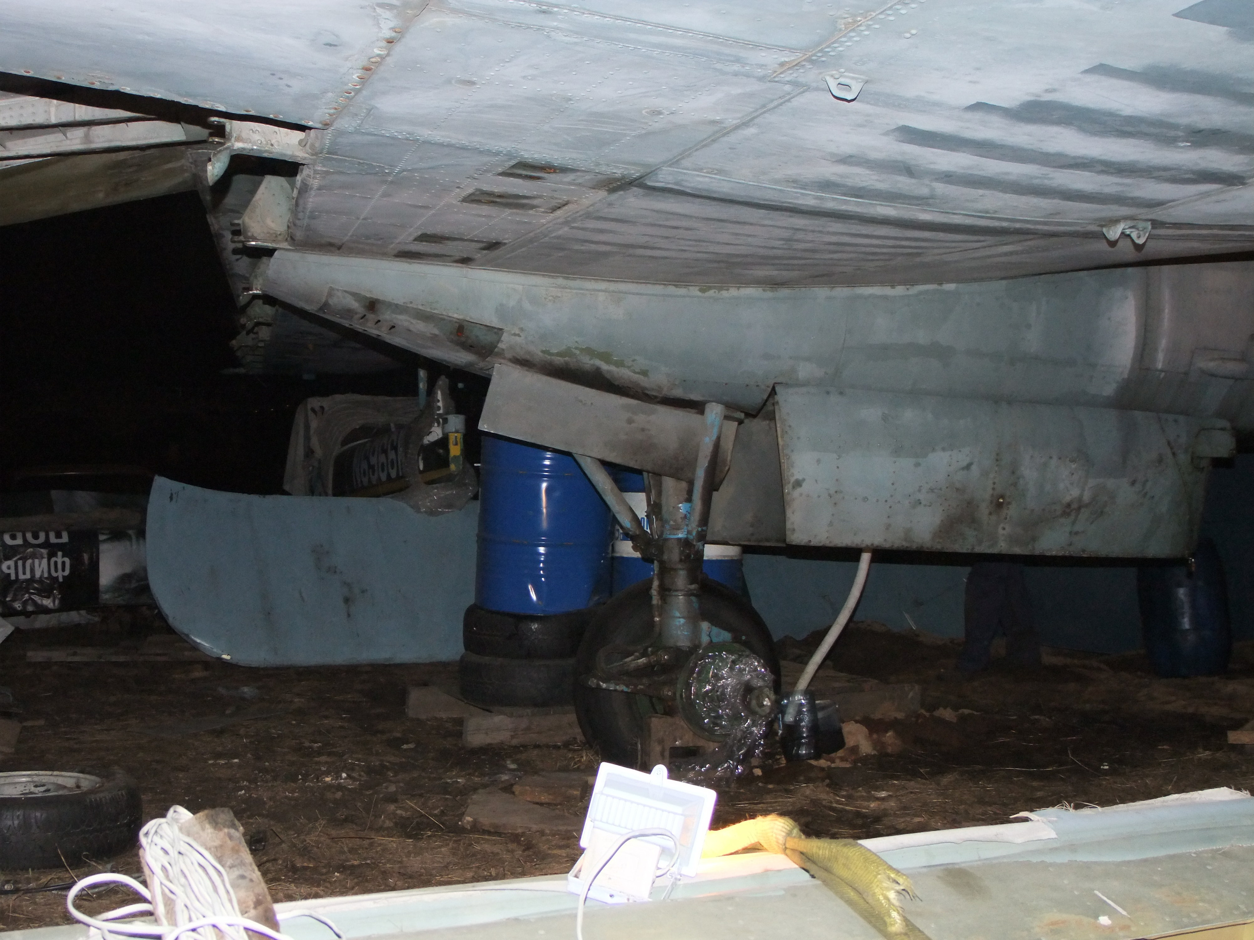 Ил-14Т «Голубая Мечта» работы в Тушино (2011 г.). Фотоальбом показывающий увлекательный мир авиации и мир медведей Андрея Иванова