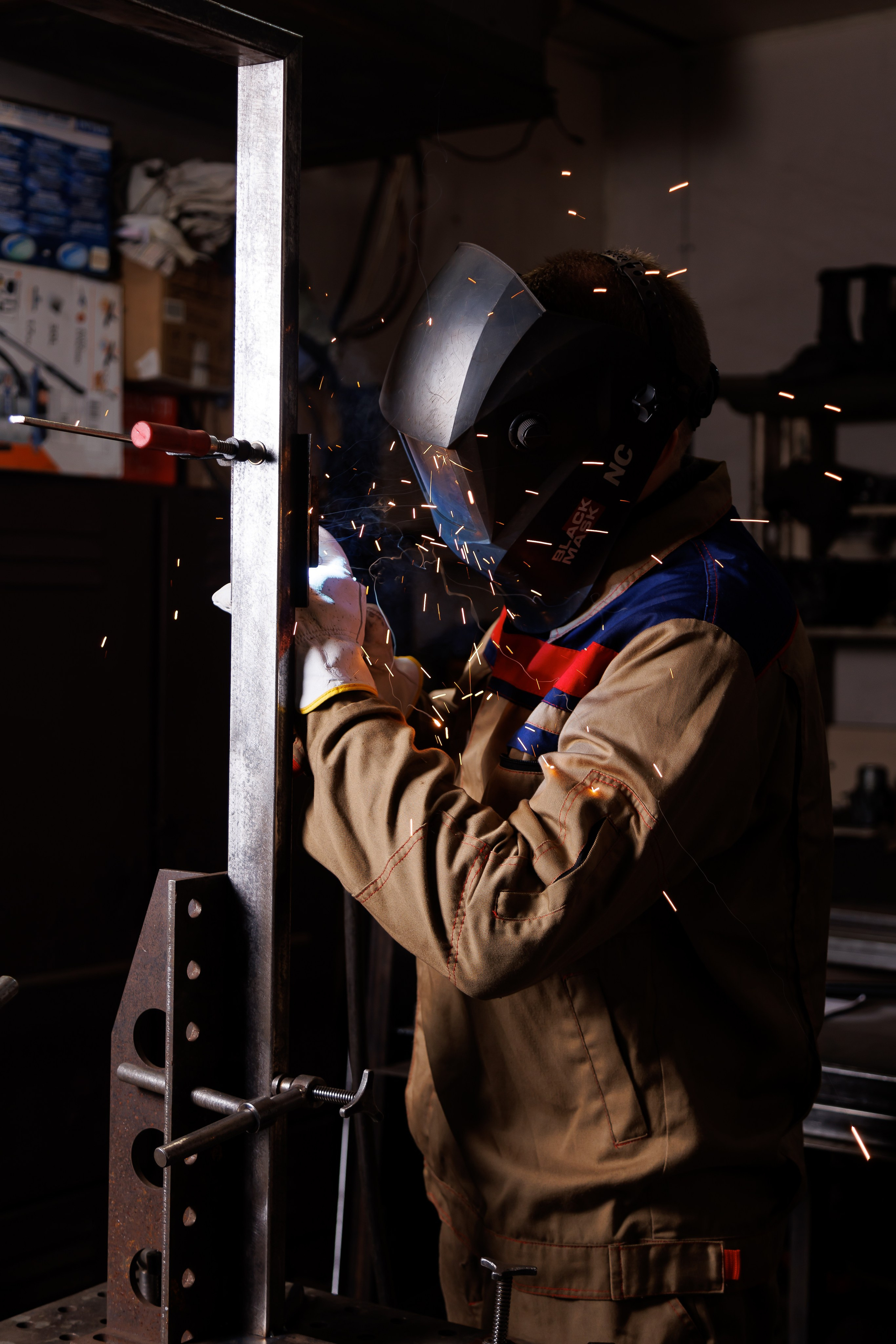 Сварка. Фотограф Антон Клейнос, Владивосток