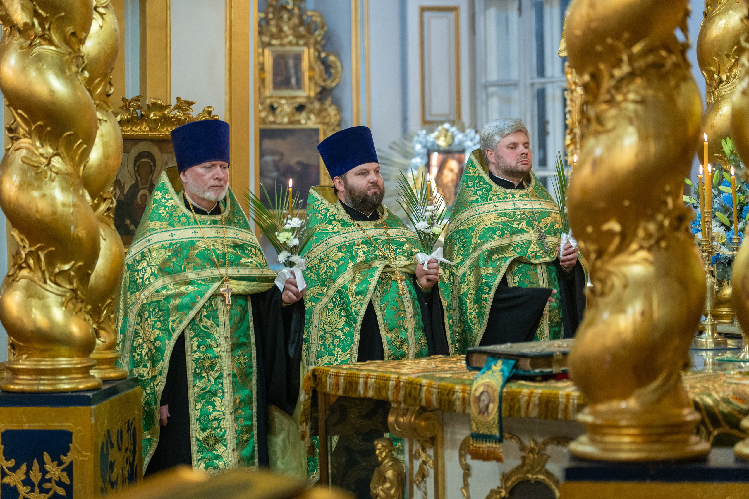 Суббота 6-й седмицы, ваий. Лазарева суббота. Воскрешение прав. Лазаря. НИКОЛО-БОГОЯВЛЕНСКИЙ МОРСКОЙ СОБОР