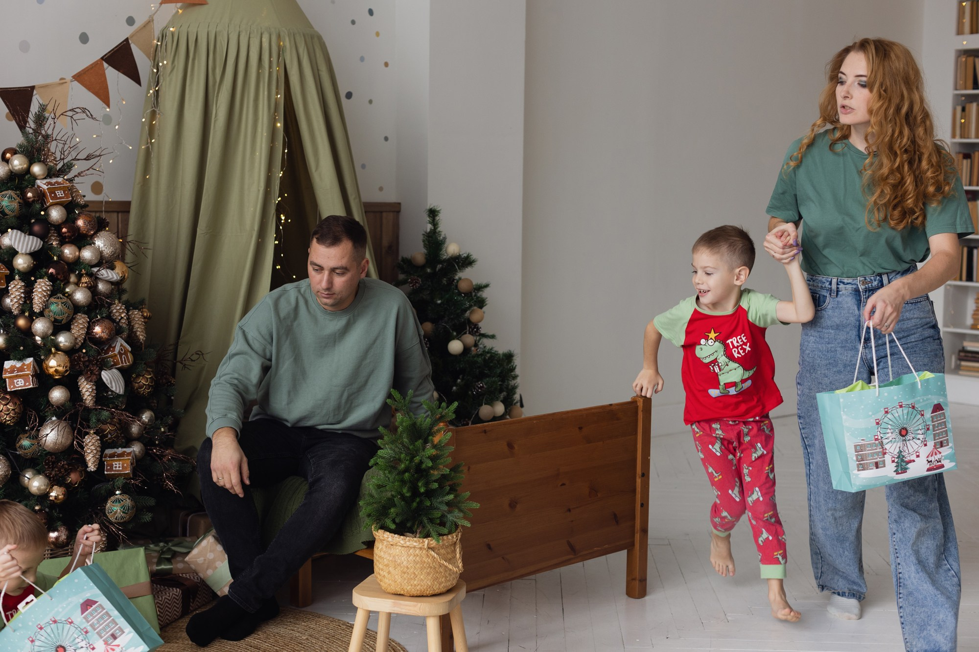 Фотосессия на день рождения и новый год в Новосибирске. Семейный фотограф в Новосибирске Инна Кузнецова