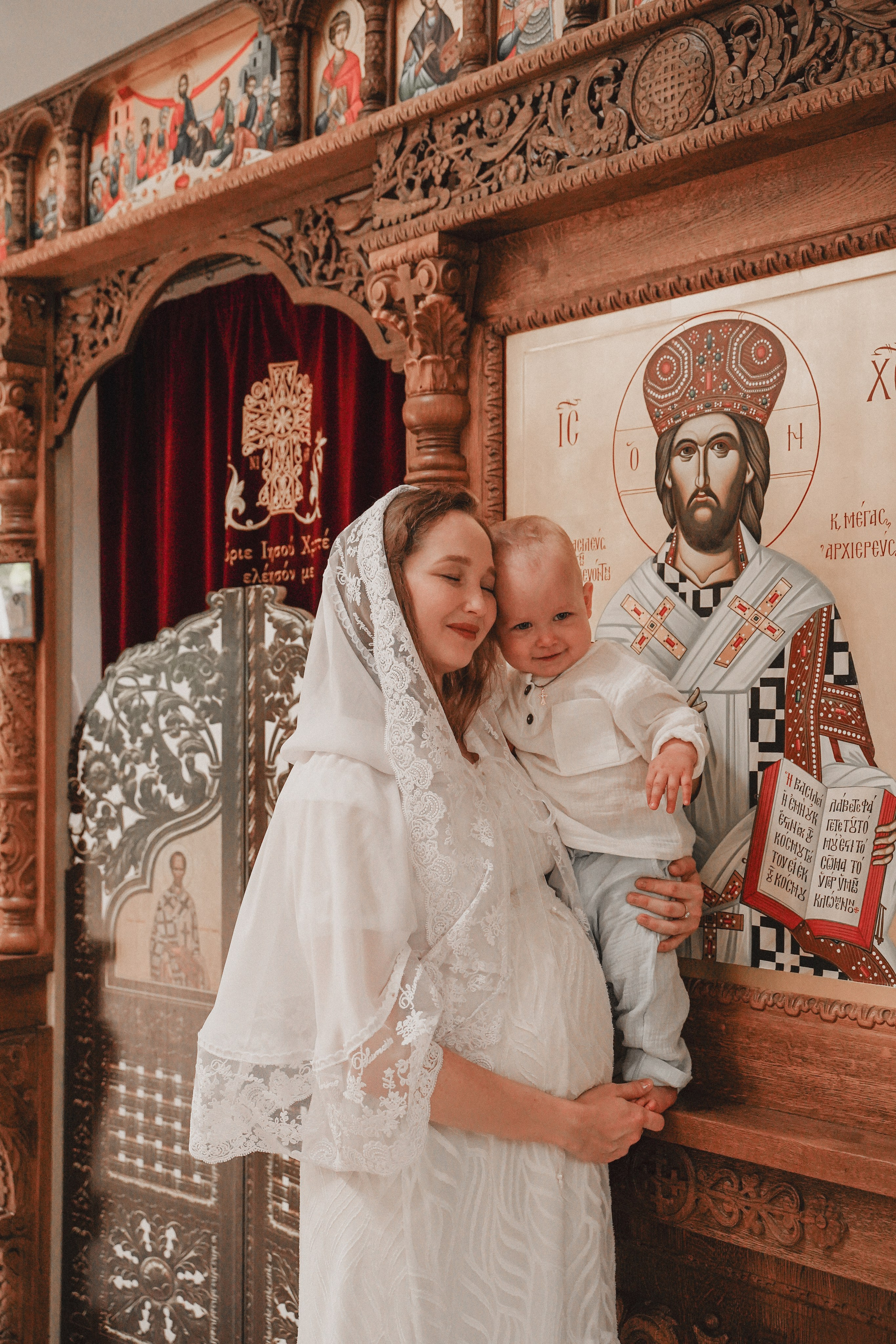 Крещение Лёвы. Семейный и женский фотограф в Краснодаре Анастасия Приймак